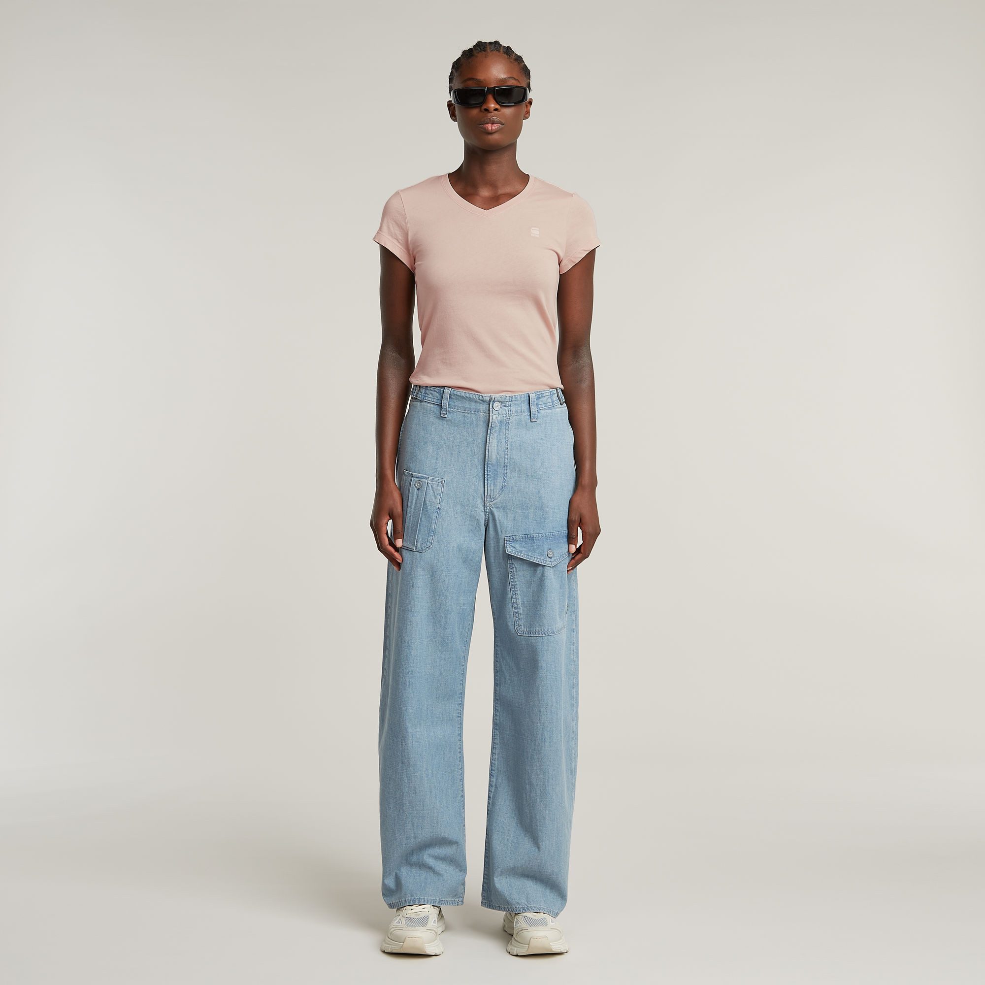 G-Star RAW Shirt met V-hals Eyben