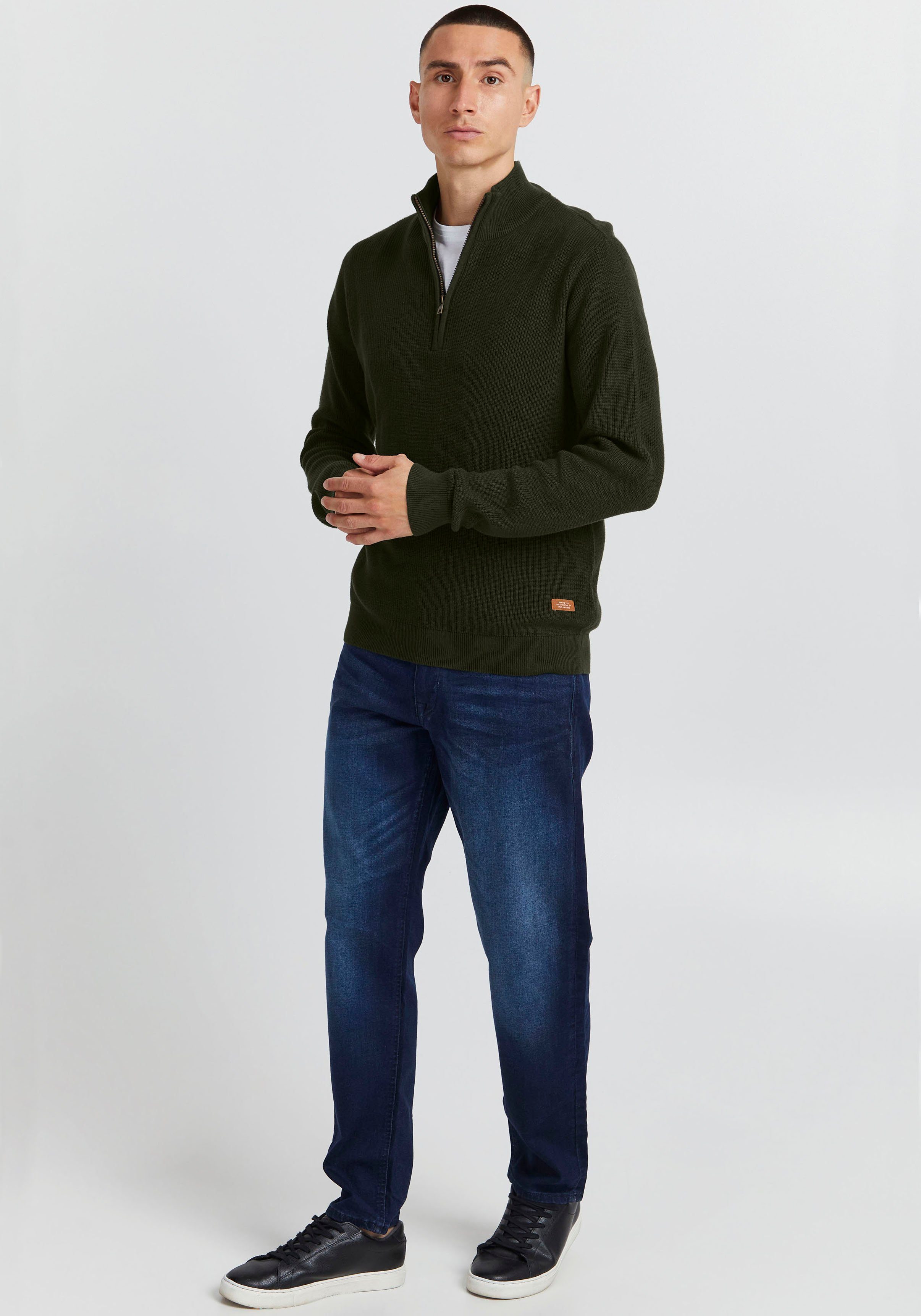 Blend Trui met staande kraag BL Pullover BHCodford half-zipp