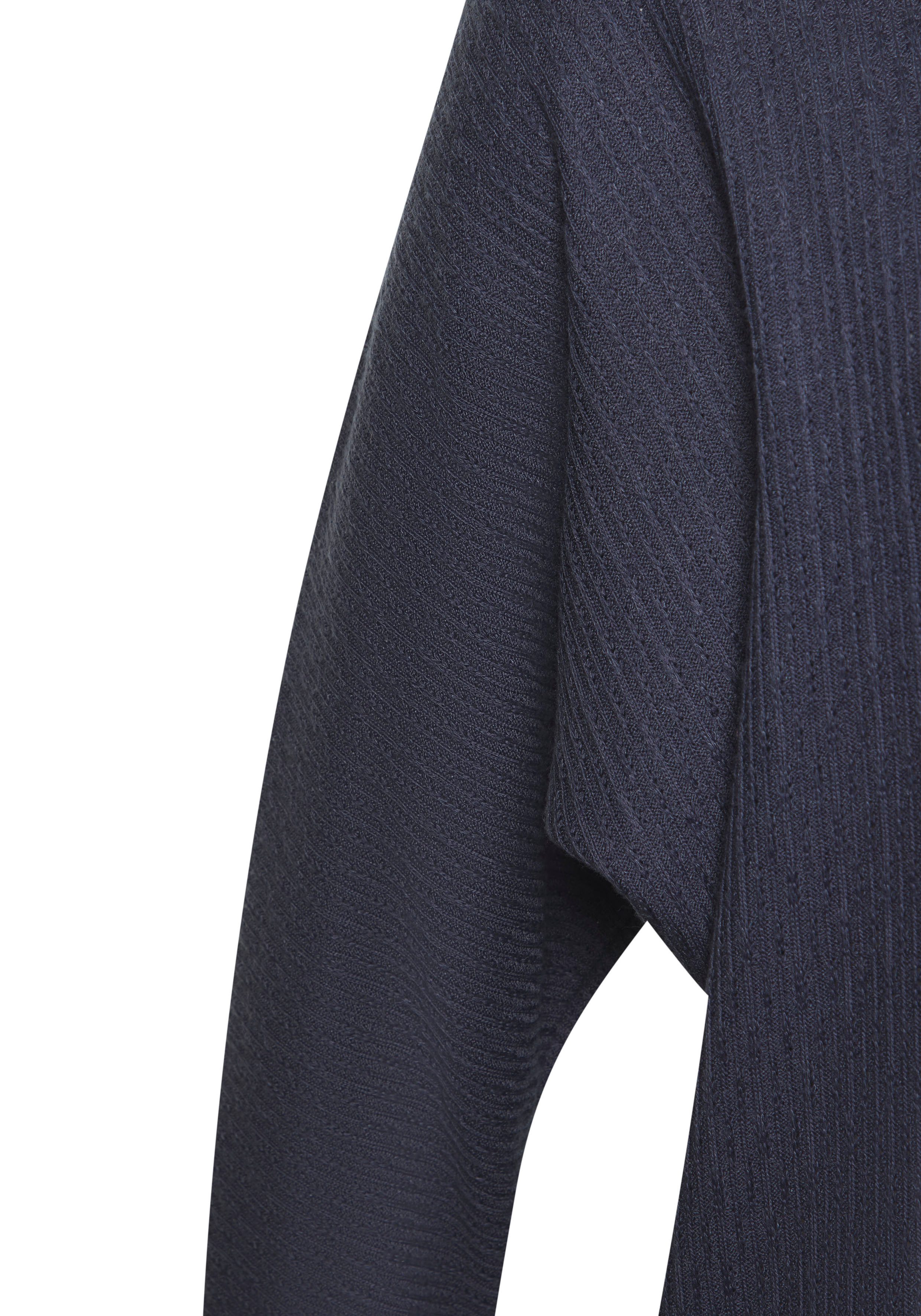 Vivance Shirt met lange mouwen In modieuze structuur-look van onderhoudsvriendelijke breikwaliteit met viscose