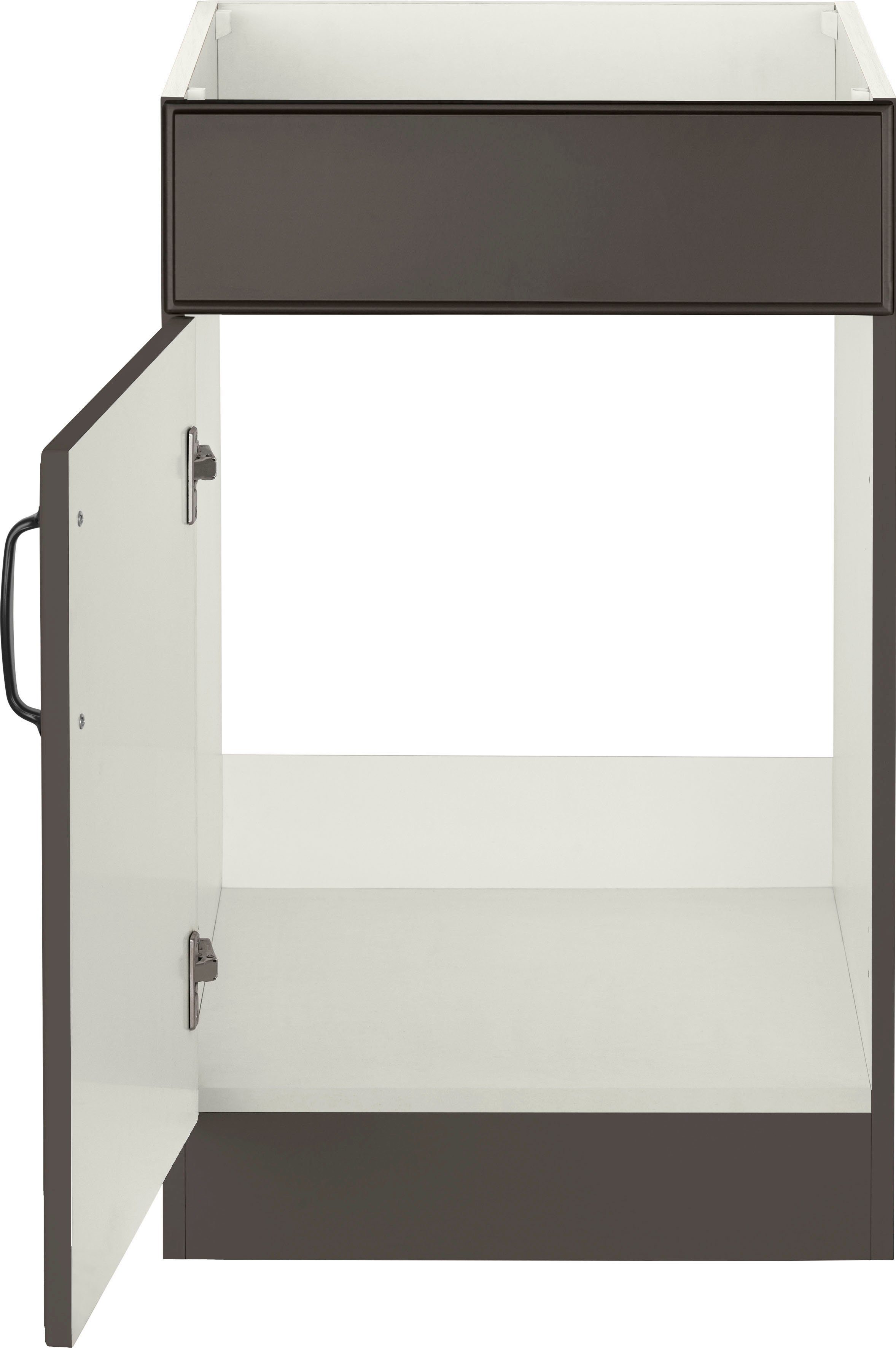 wiho Küchen Gootsteenkast Erla 50 cm breed met paneelfront, zonder werkblad