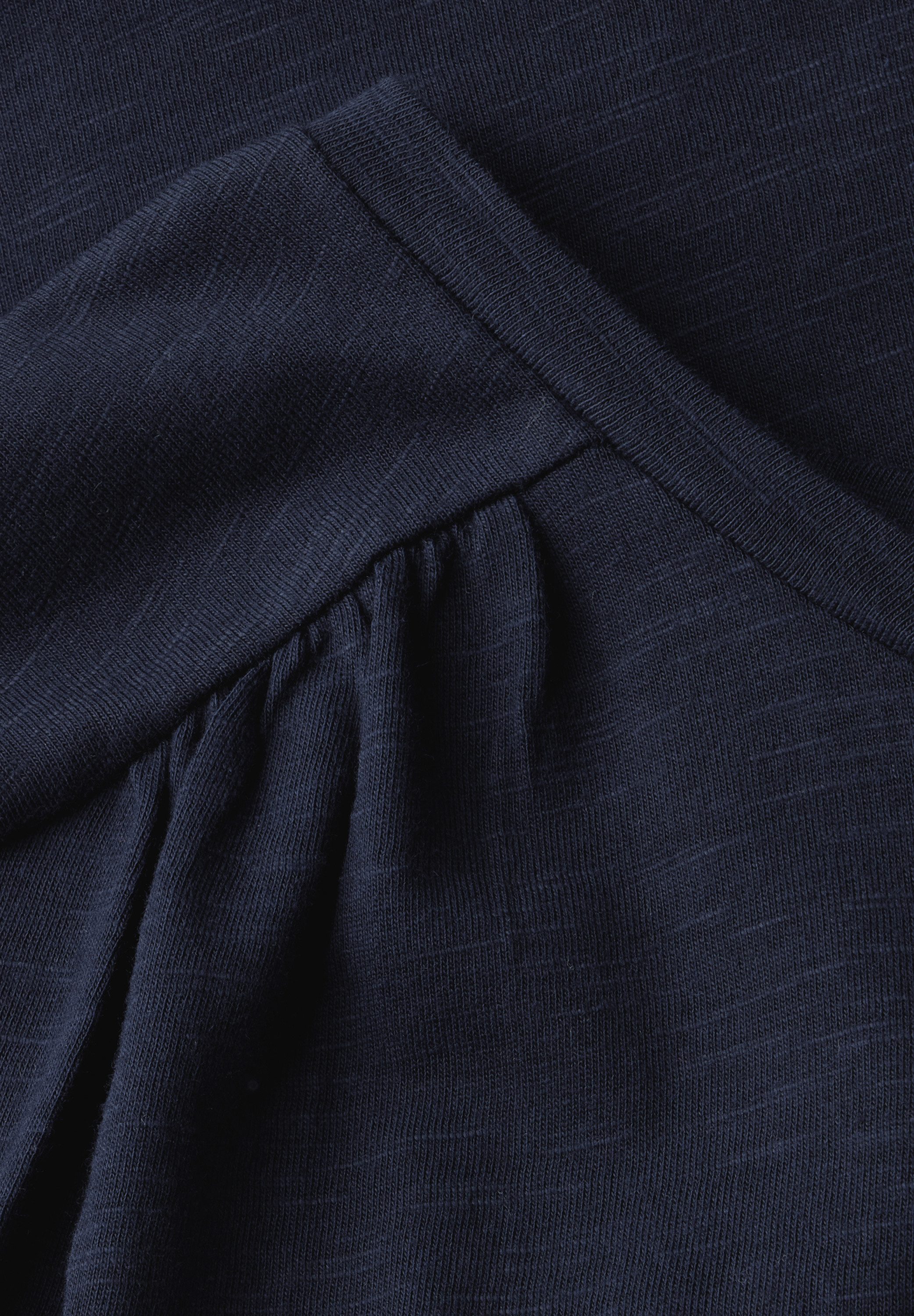 STREET ONE Shirttop met aanrimpeling op de schouder