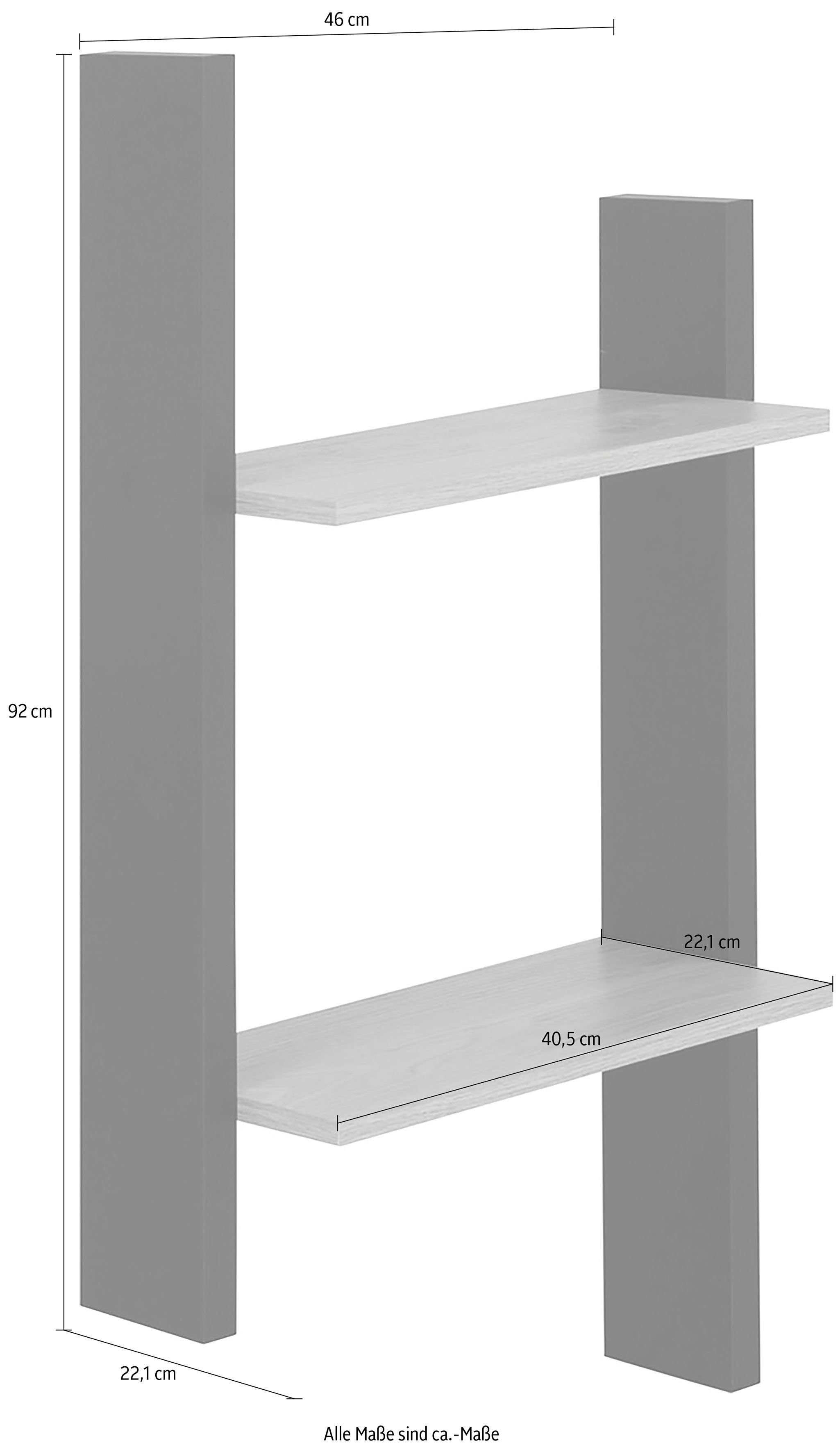 Gami Kinderrek Duplex Wandplank (4-delig)