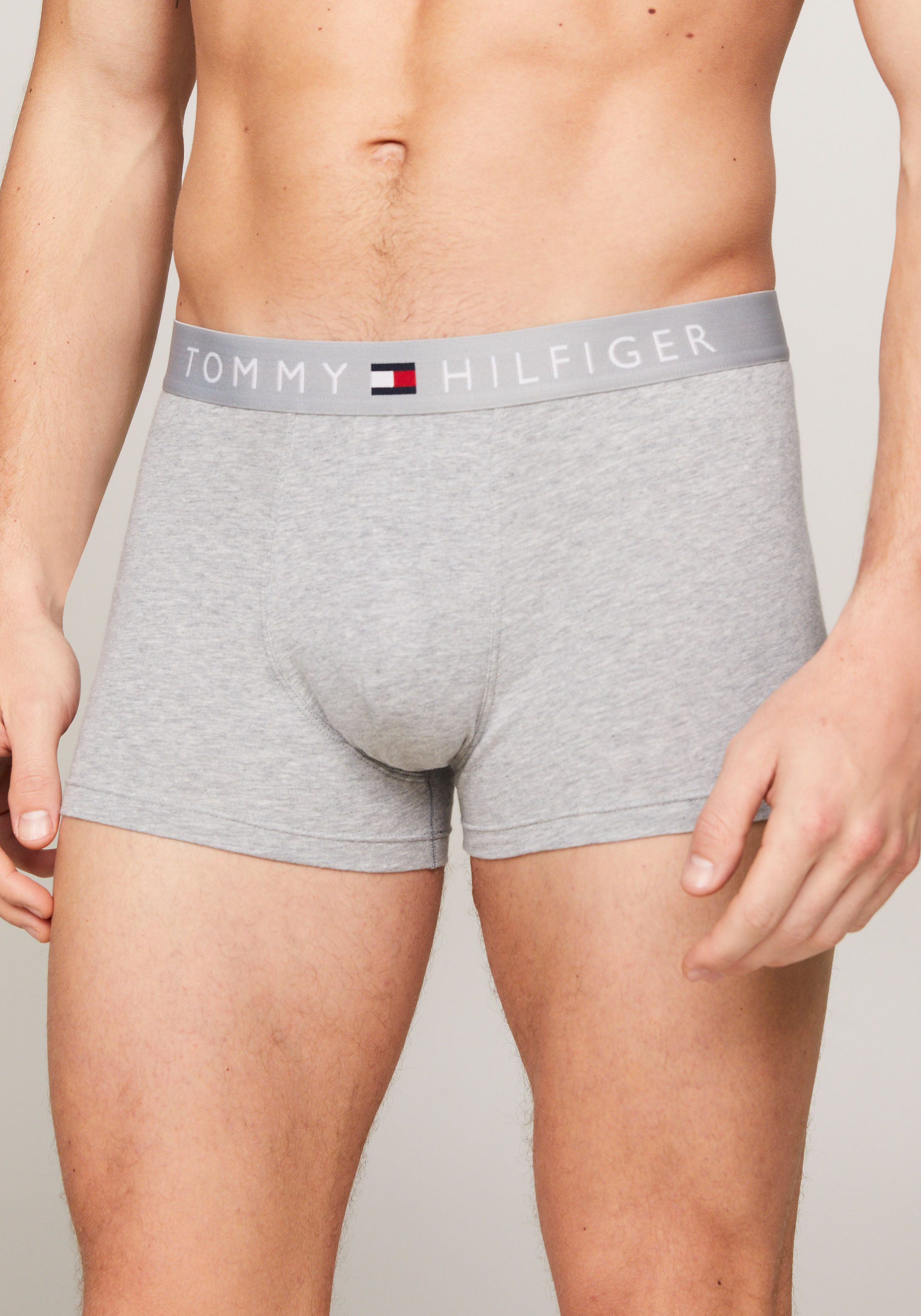 Tommy Hilfiger Underwear Trunk 3P TRUNK WB met logoband (3 stuks)