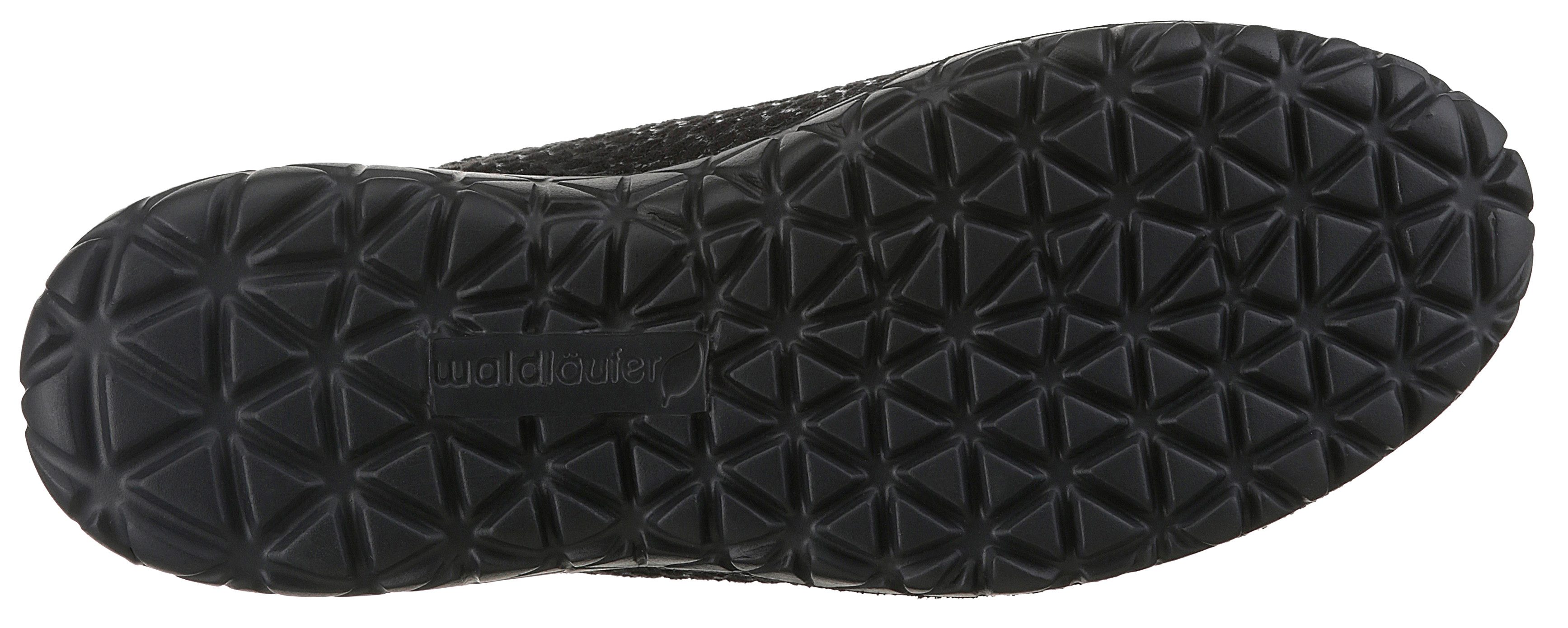 Waldläufer Veterschoenen HAVY-SOFT vrijetijdsschoen, lage schoen, comfortschoen met rits, h-wijdte