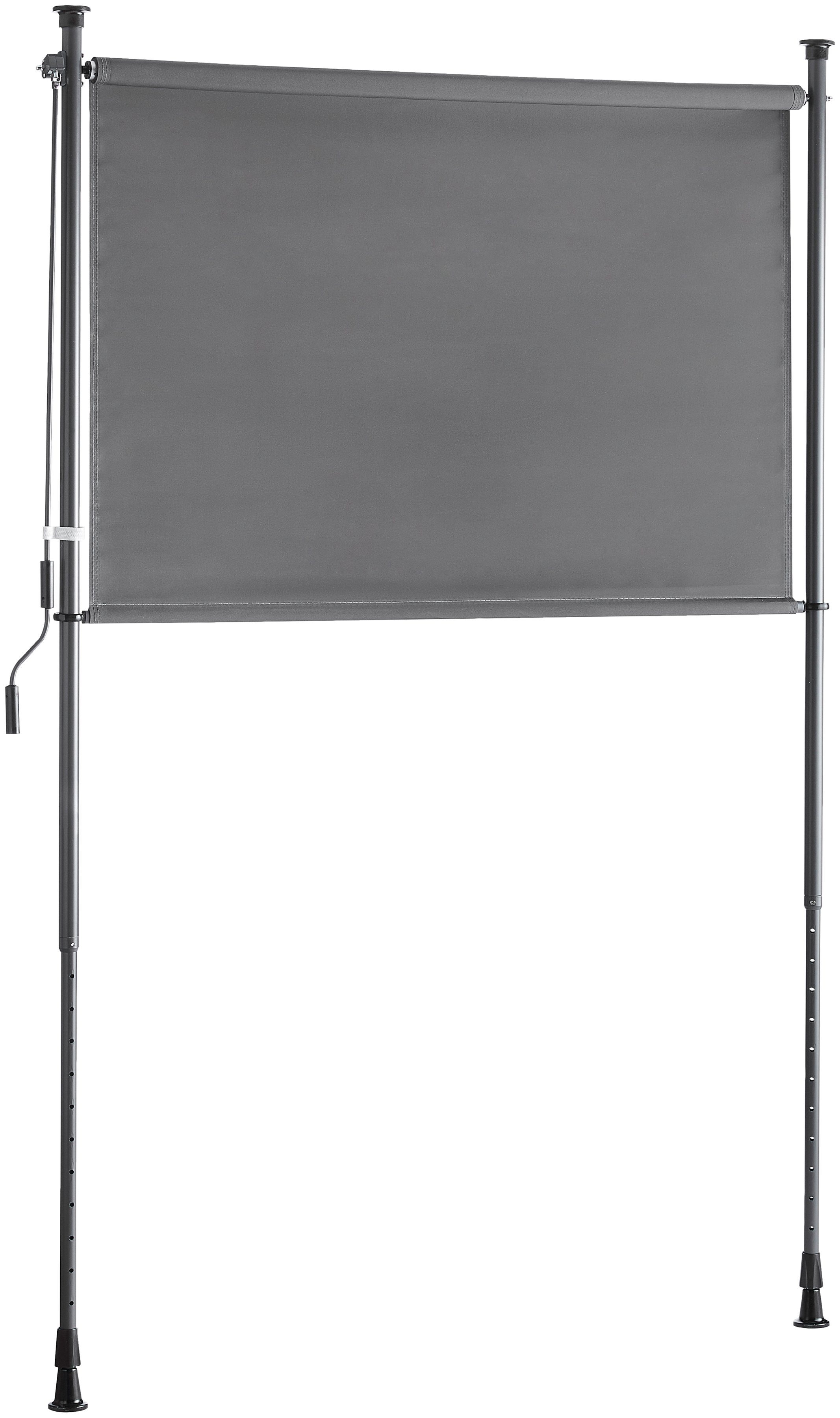 KONIFERA Verticale luifel Klemzonnescherm Bxh: 150x225 cm, met telescoopfunctie