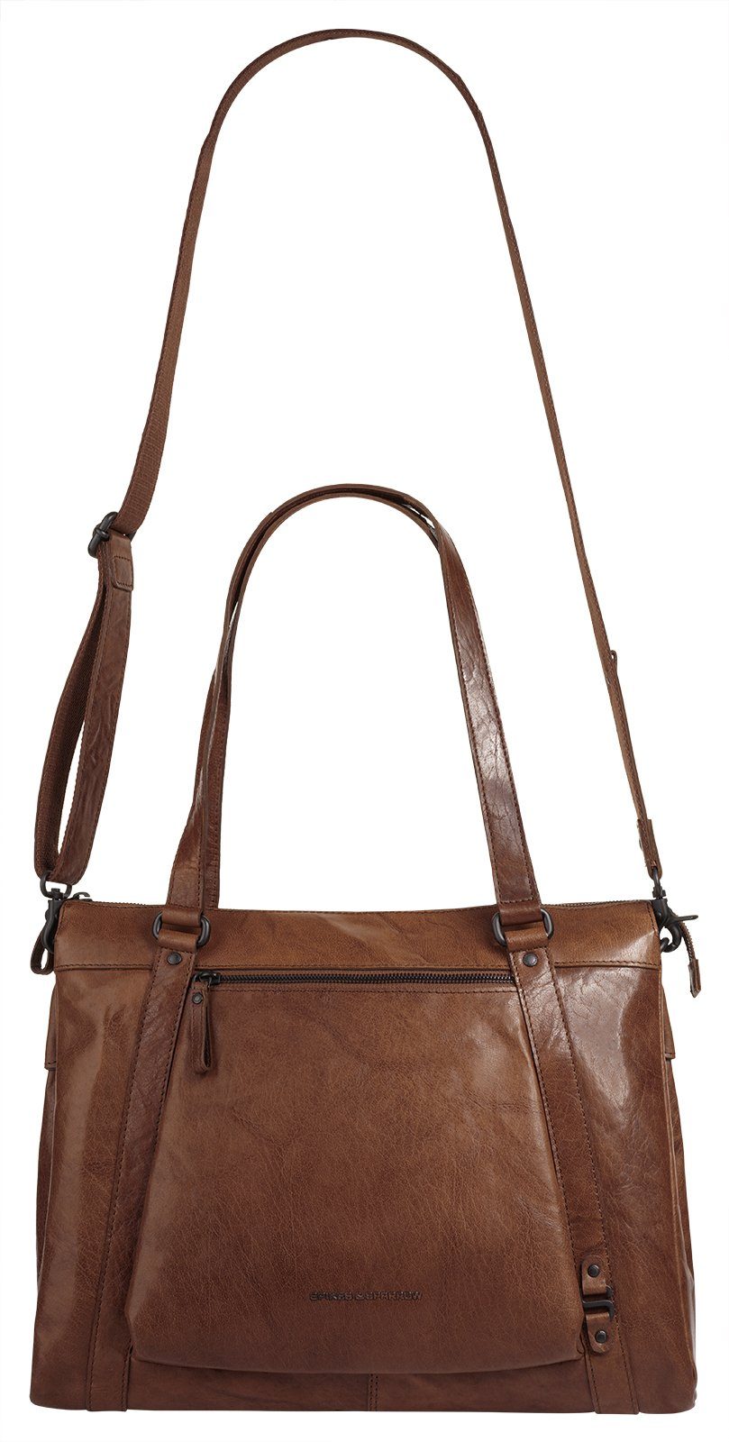 Spikes & Sparrow Shopper echt leder