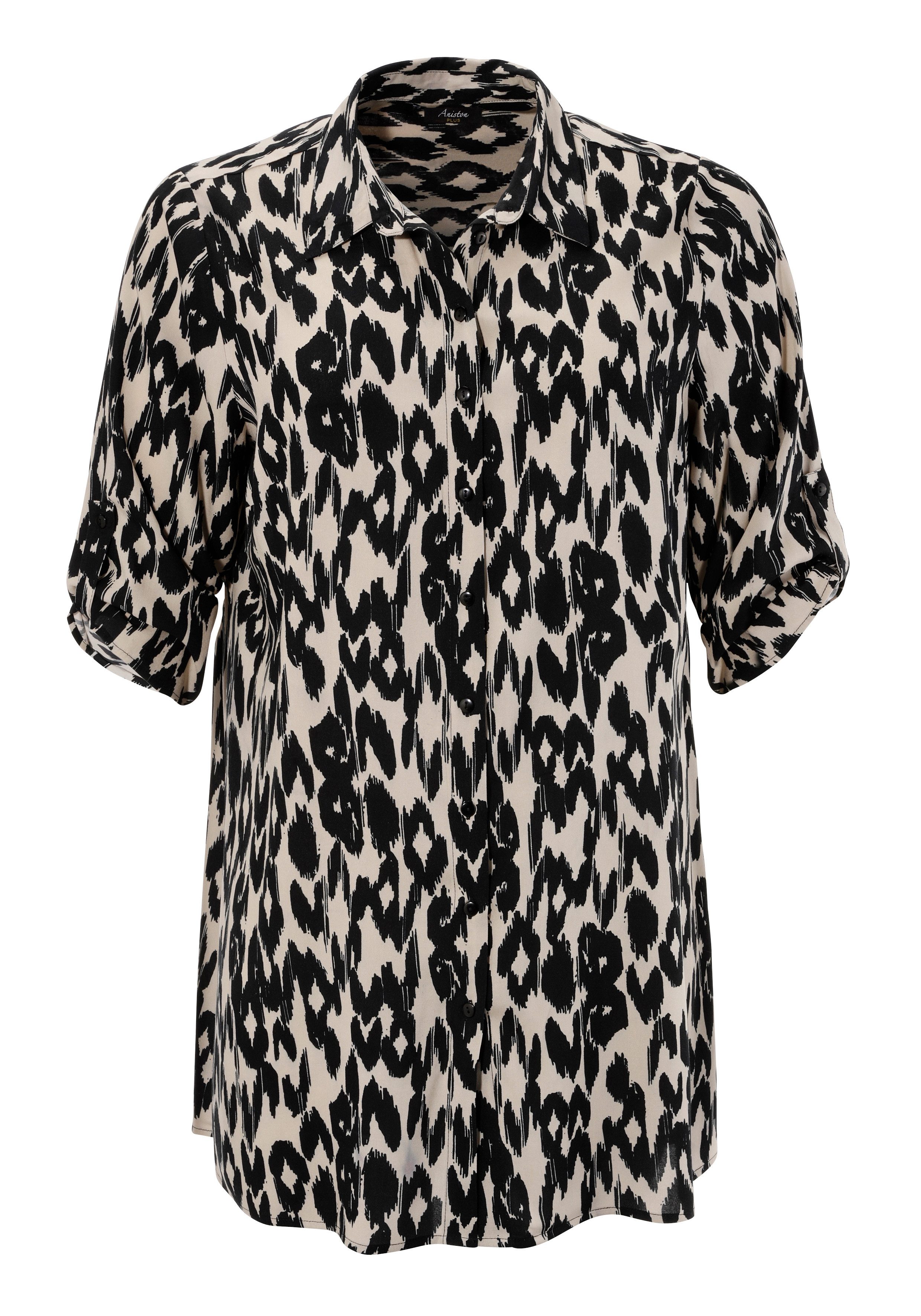 Aniston PLUS Overhemdblouse trendy design - nieuwe collectie