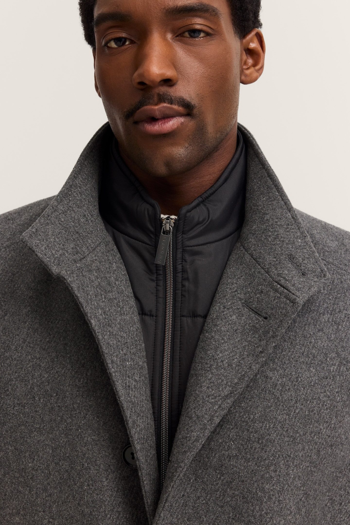 Bugatti Korte jas Westen-Inzet Modern Fit met Flexcity Stretch inzetstukken