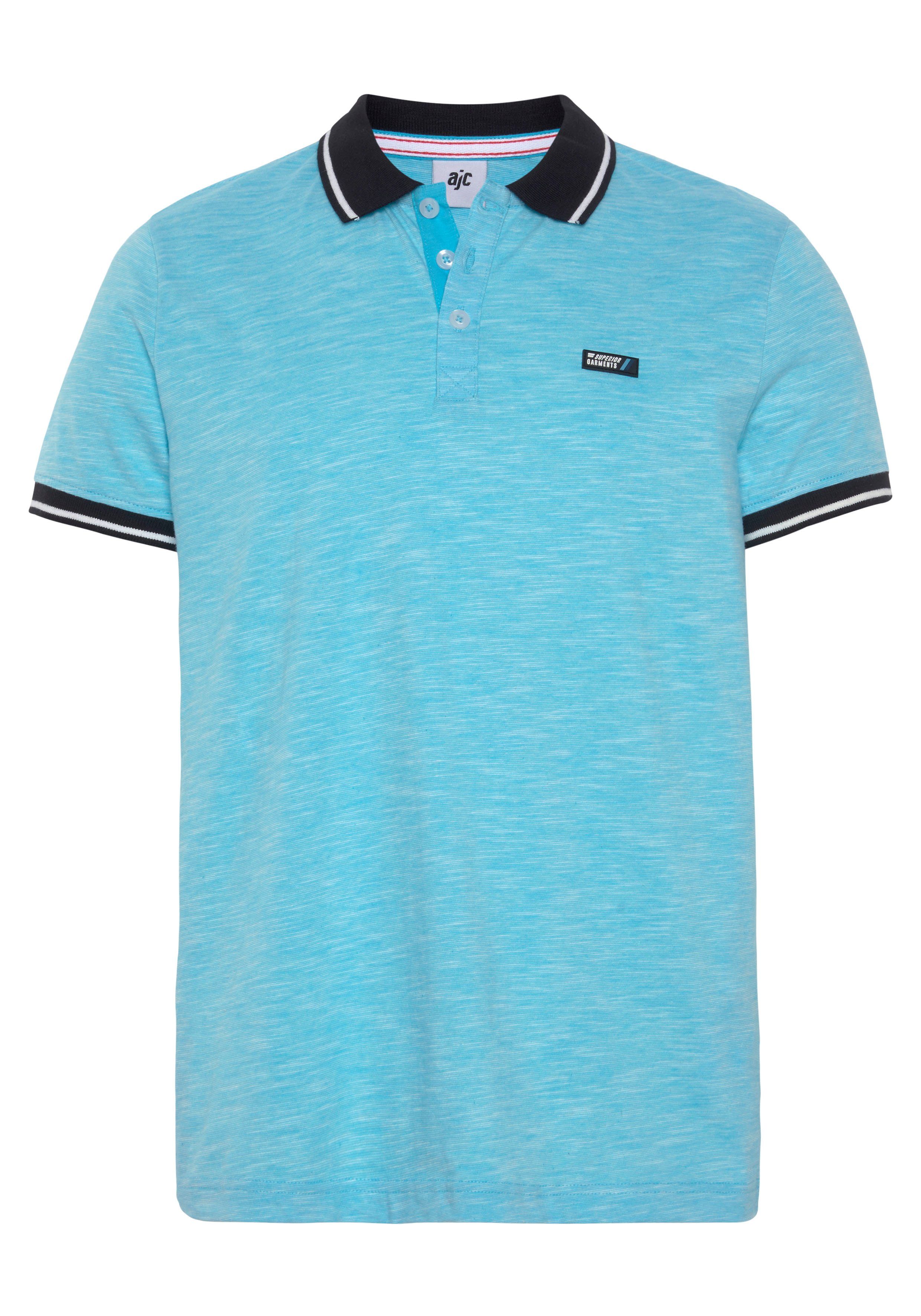 AJC Poloshirt Korte mouwen, smal gesneden, polokraag, ideaal voor sporten