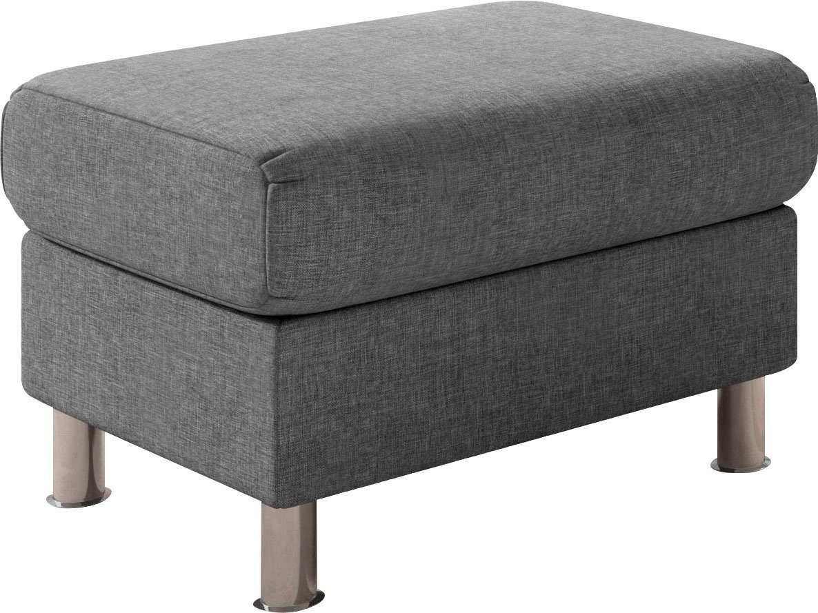 TRENDMANUFAKTUR Hocker Rondo II tijdloos en comfortabel naar keuze met comfortabele binnenvering, vrij plaatsbaar