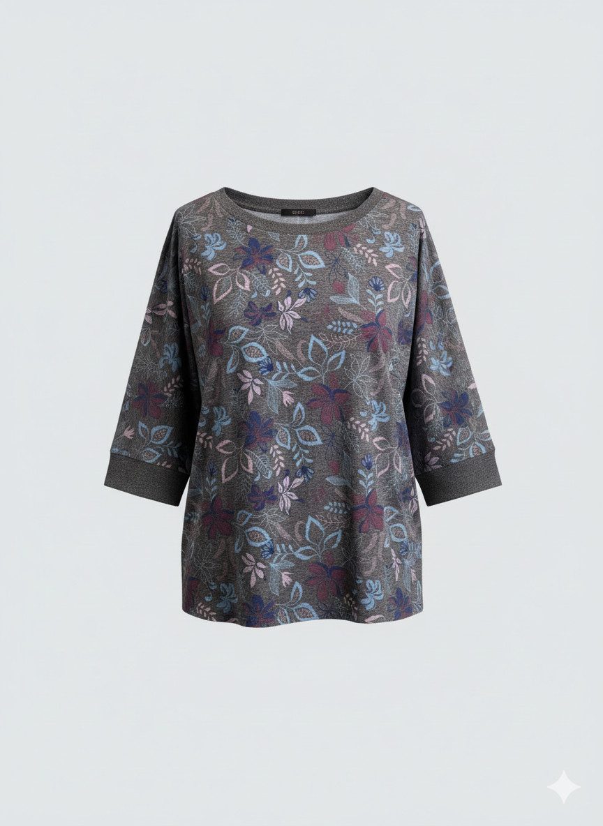 Ragwear Shirt met lange mouwen SHIMONA FLOWERS O