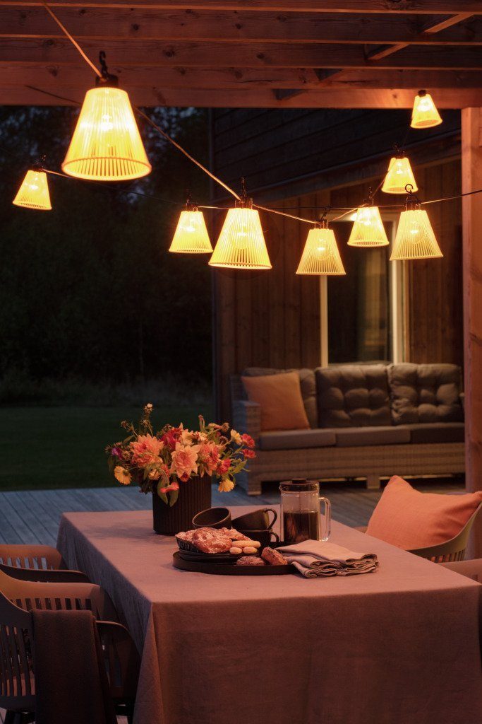 KONSTSMIDE Led-lichtsnoer 10 heldere lampen / amberkleurige diodes