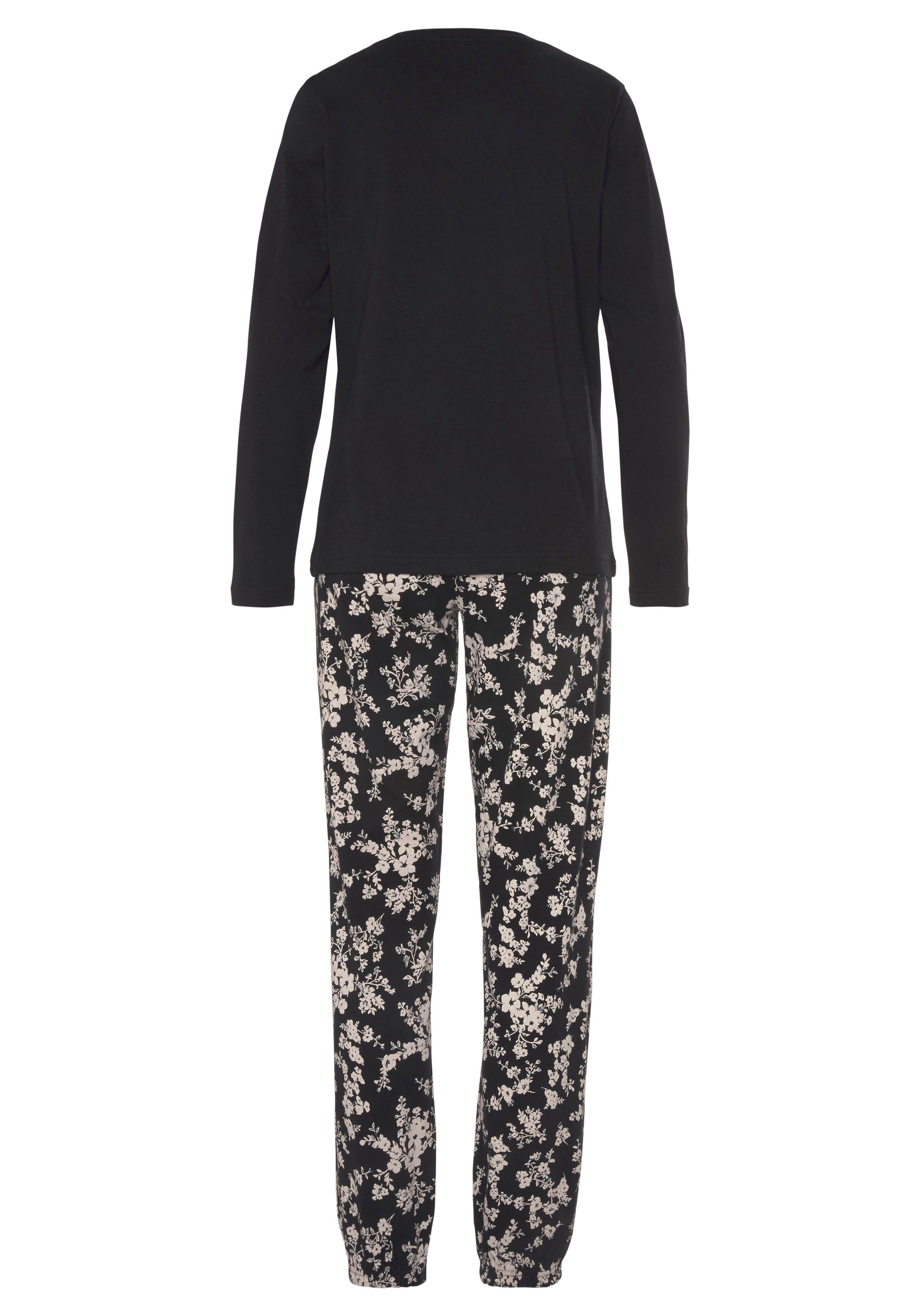 Vivance Dreams Pyjama met mooie natuurprint (2-delig)