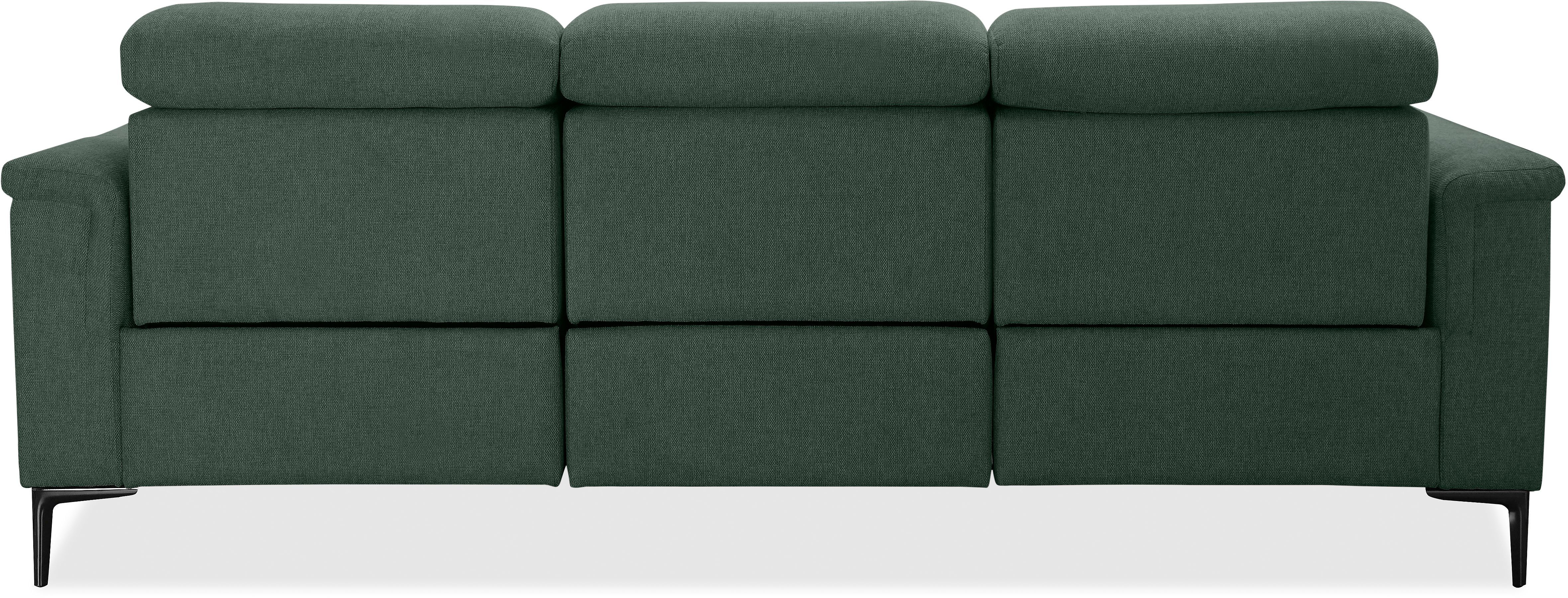 Places of Style 3-zitsbank Lund, met handmatige en elektrische relaxfunctie