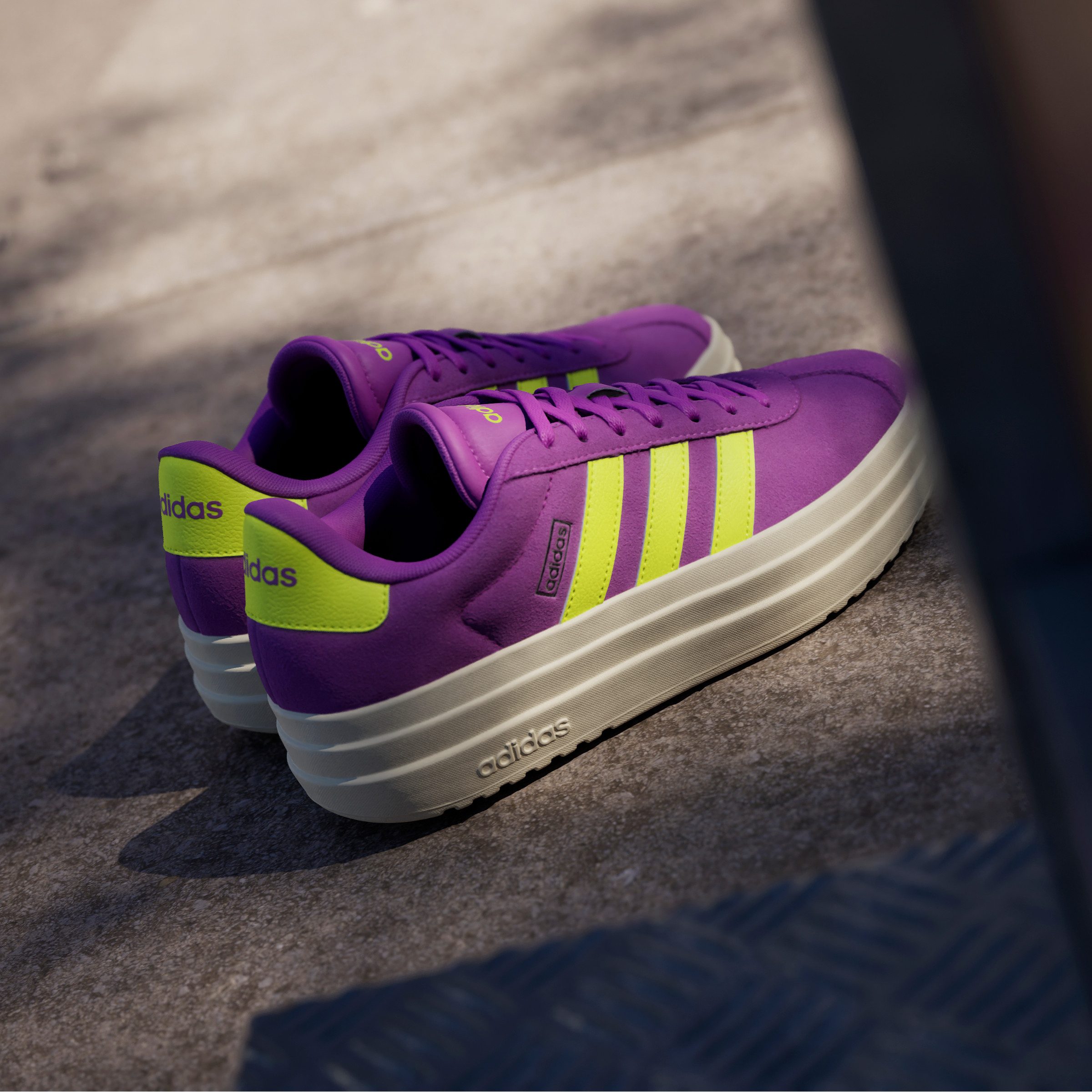 adidas Sportswear Sneakers VL COURT BOLD Design in de voetsporen van de adidas Gazelle Bold
