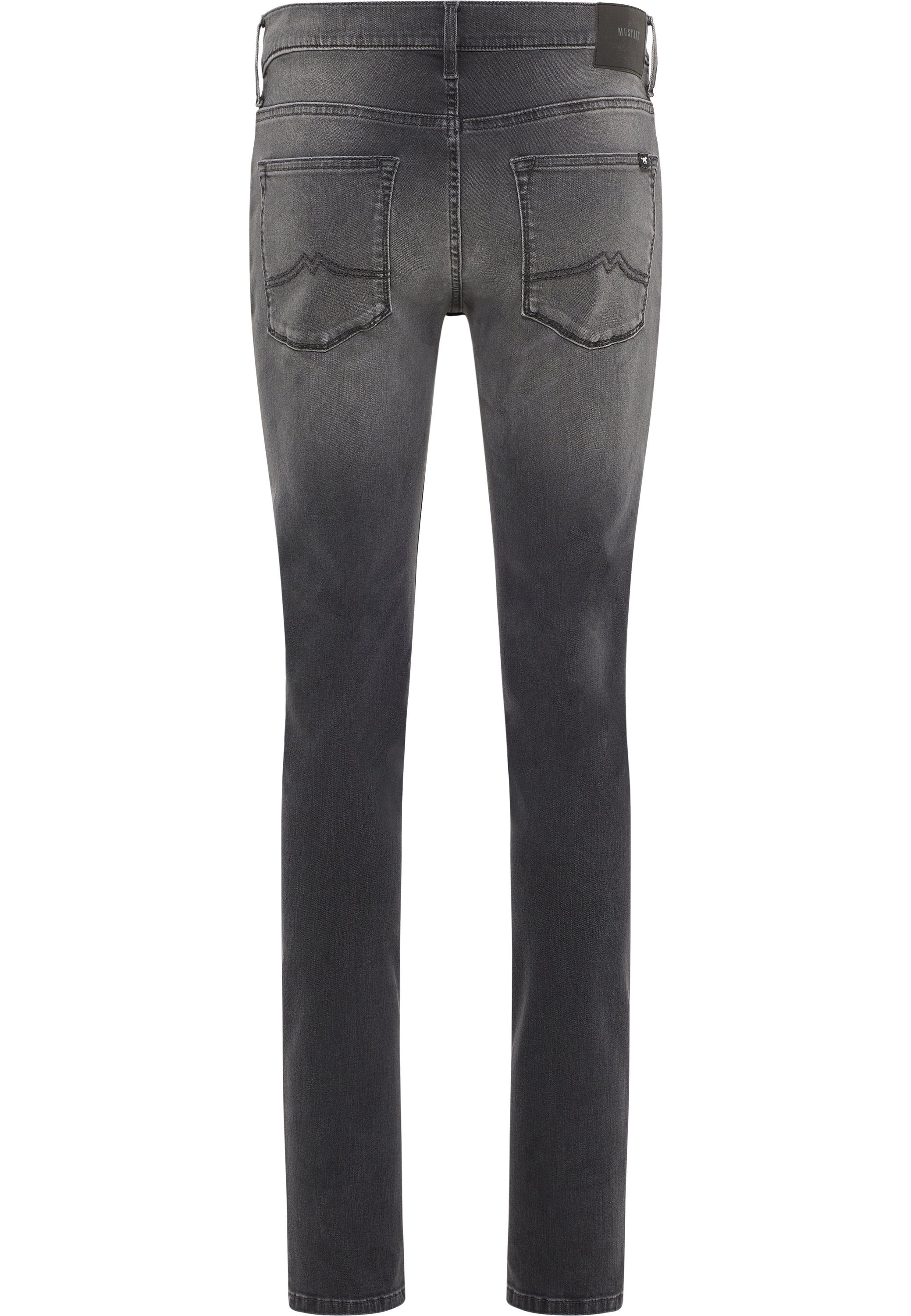 MUSTANG Skinny fit jeans Heren stijl Frisco skinny heren jeans maat 31 zwart