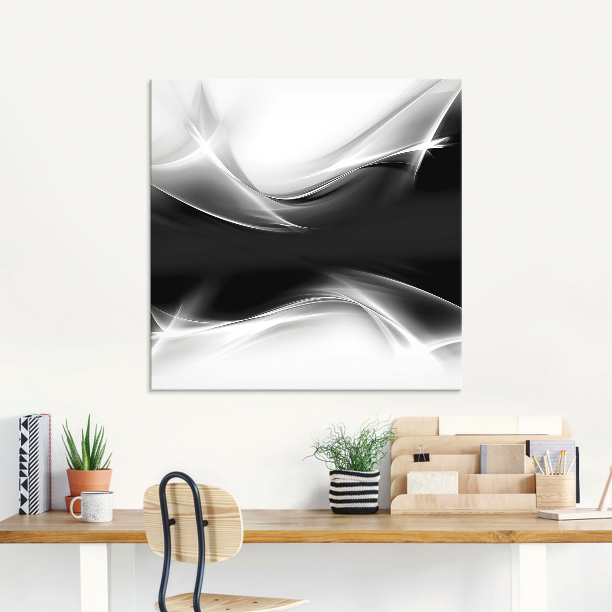 Artland Print op glas Creatief element in verschillende maten