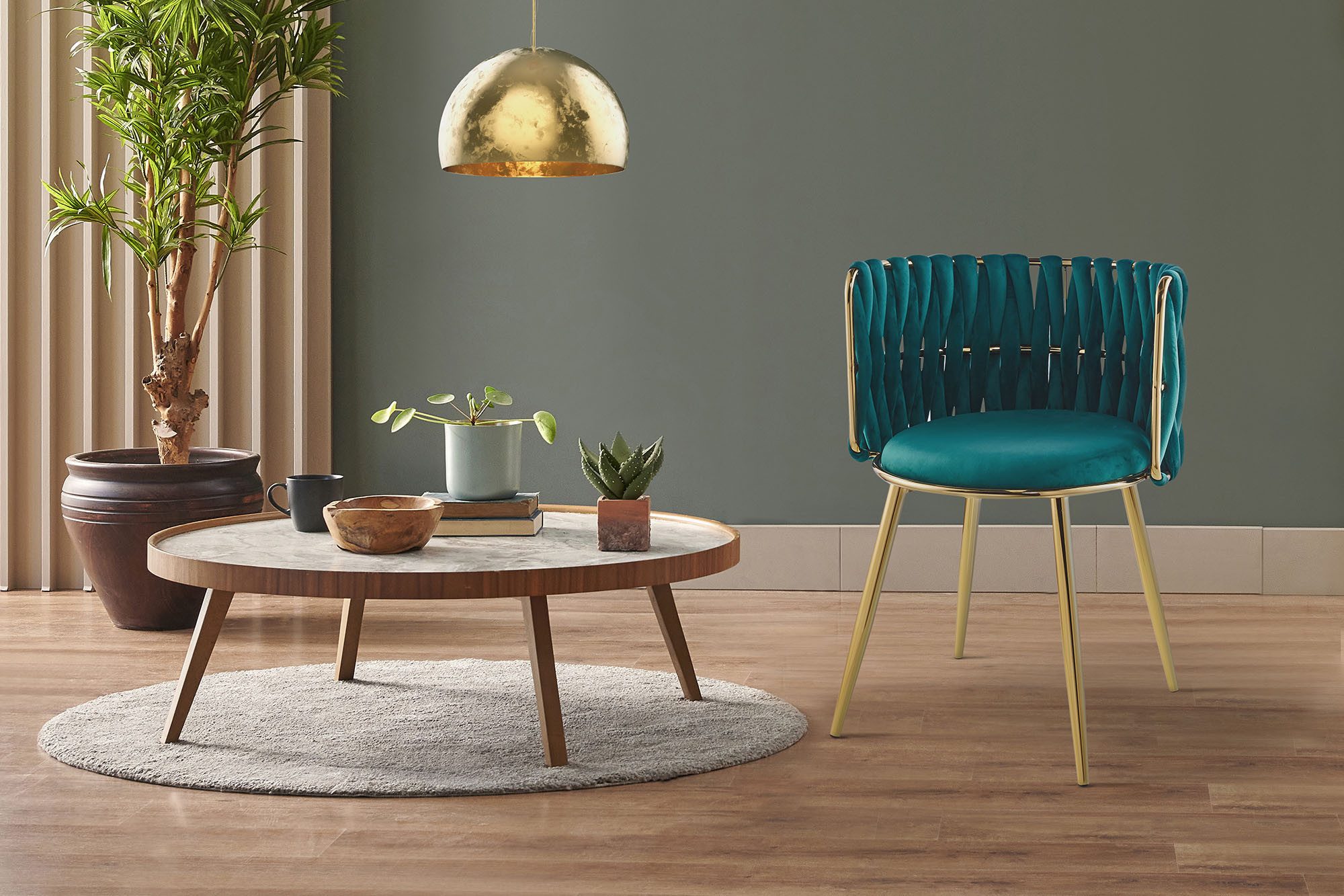 Kayoom Stoel Melly 125 2-delige set, geweldig ontwerp van de rugleuning, ronde zitting (set, 2 stuks)