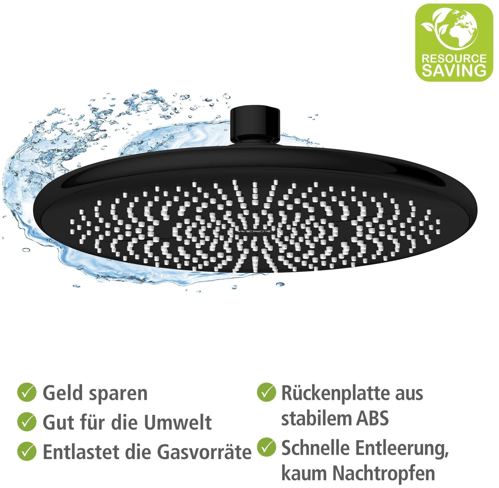 WENKO Regendouchekop Watersaving (1-delig)
