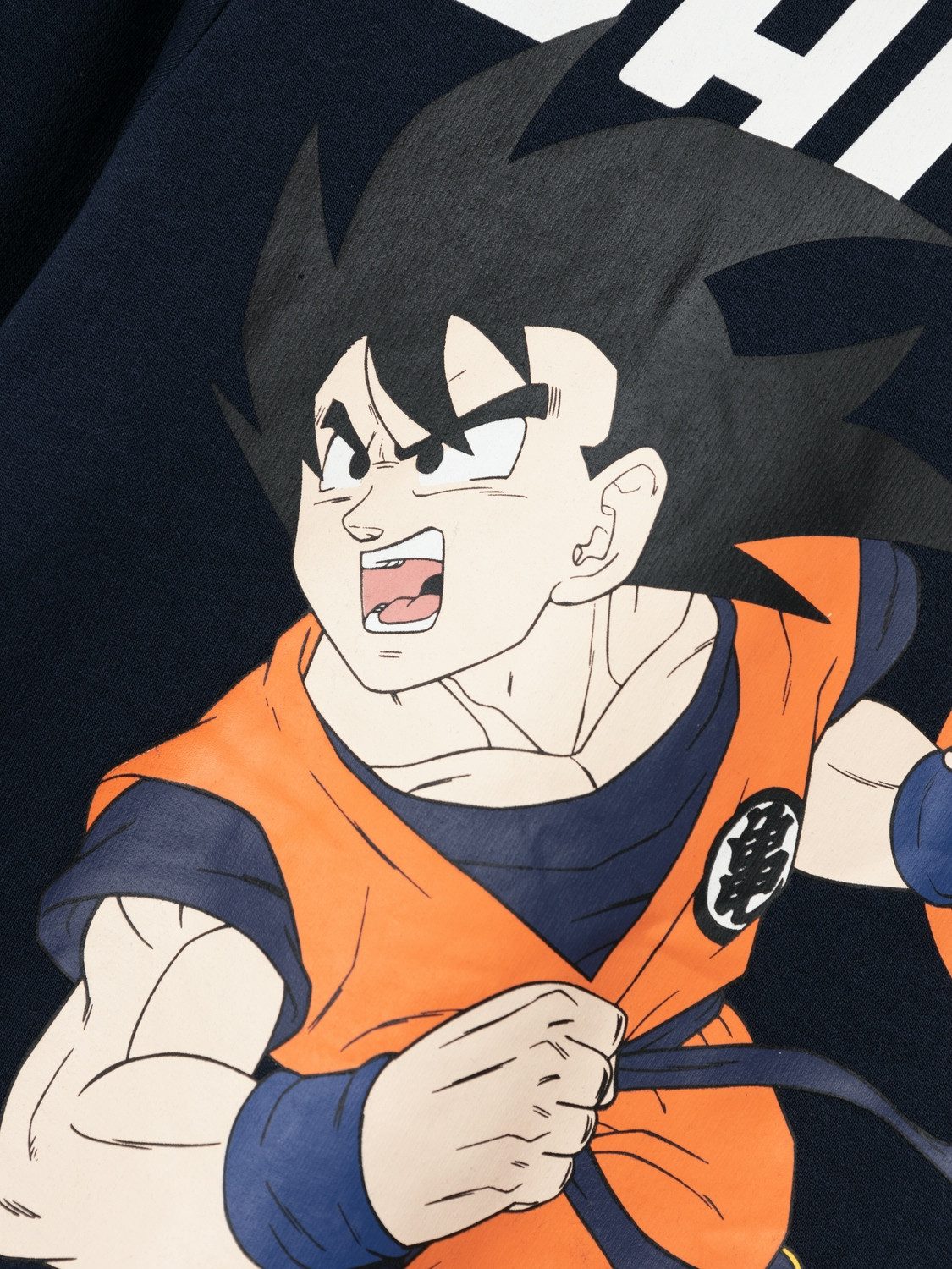 Name It Sweatshirt NKMJAM DRAGONBALL SWEAT WH BRU NOOS VDE