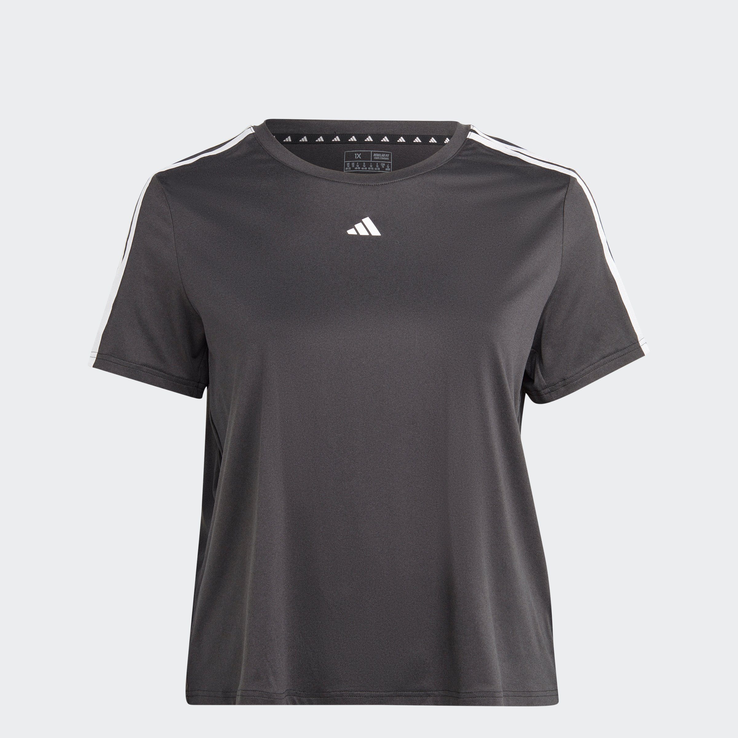 adidas Performance T-shirt AEROREADY TRAIN ESSENTIALS 3-STRIPES – GROTE MATEN