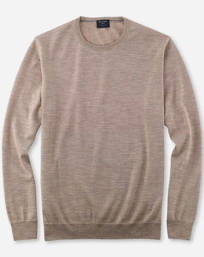 OLYMP Trui met ronde hals OLYMP brei casual moderne gebreide trui