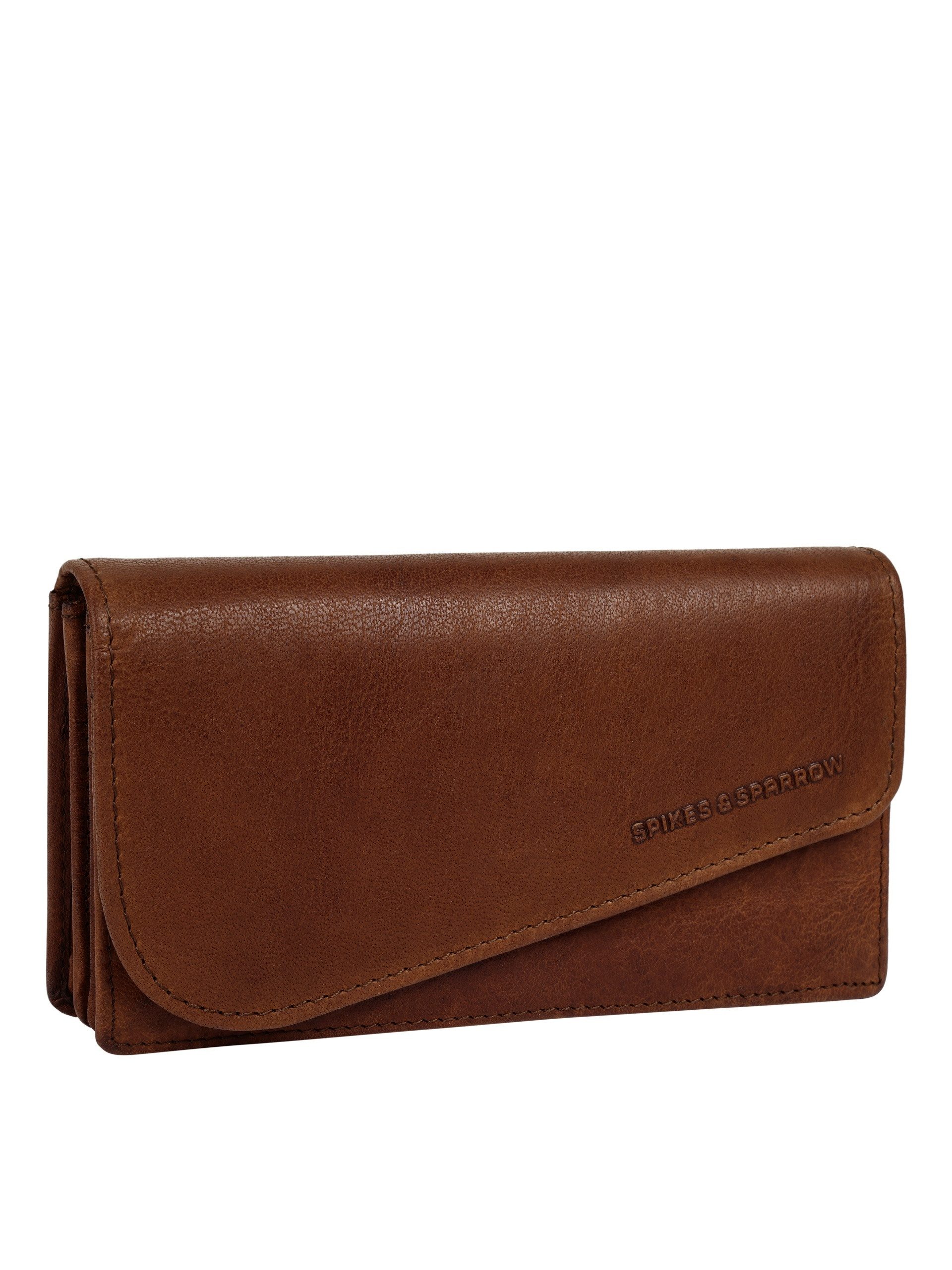 Spikes & Sparrow Portemonnee echt leder