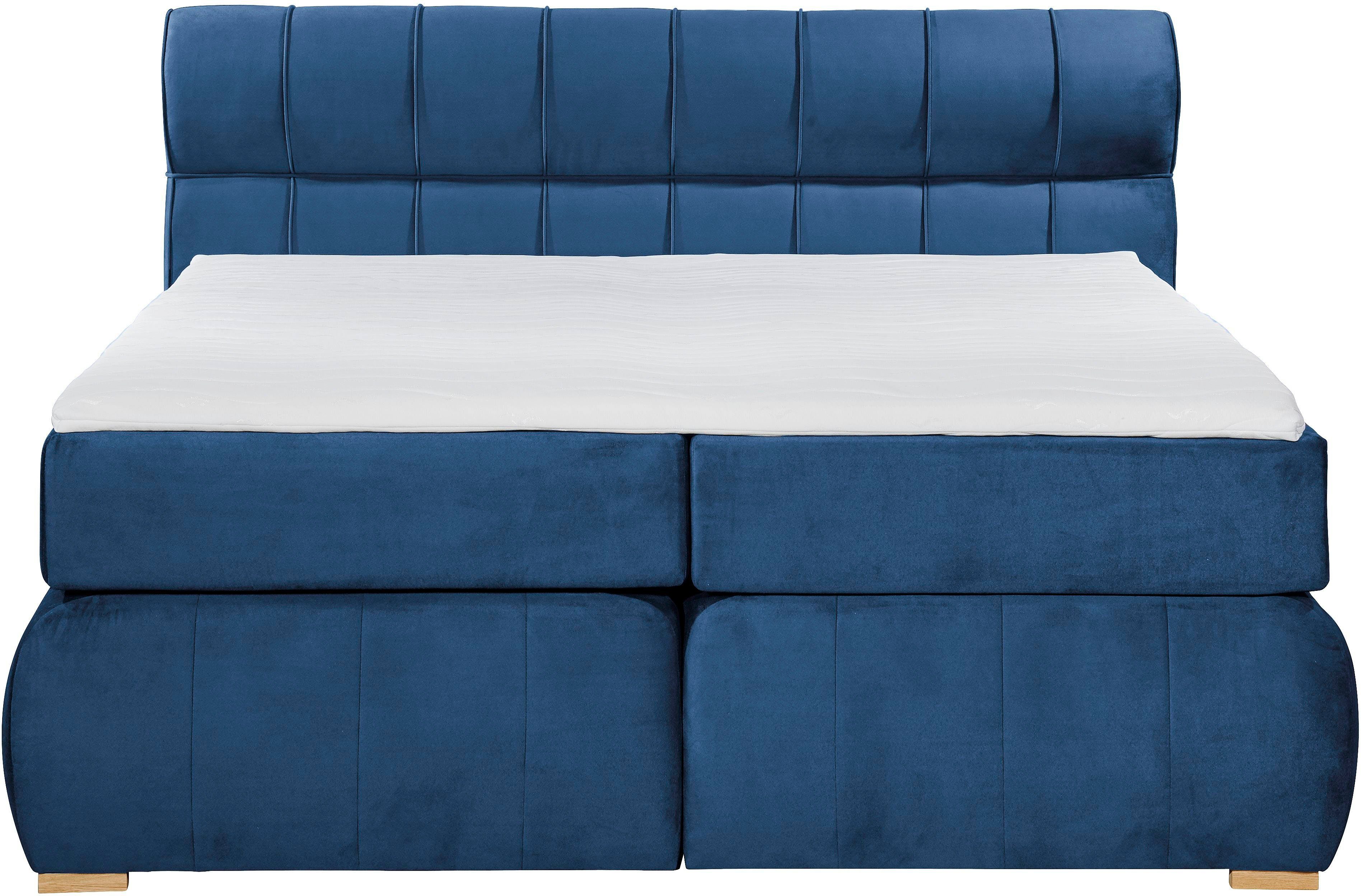 Places of Style Boxspring Felicia in h4, incl. matrastopper en bedbox