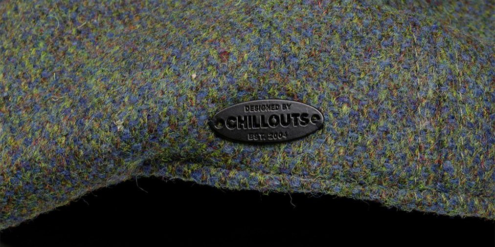 chillouts Flat cap Leopold Hat met licht gebogen klep