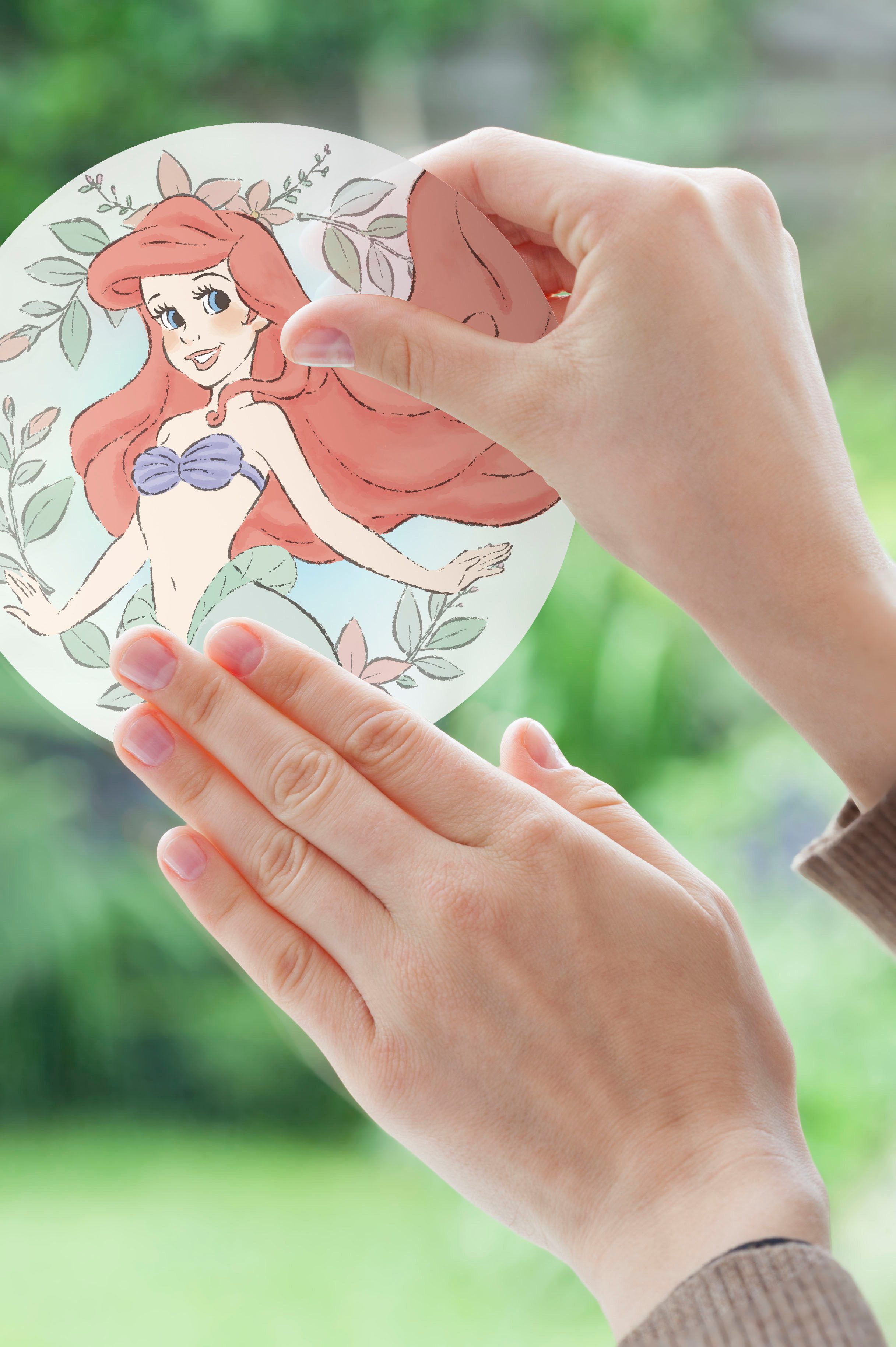 Komar Raamsticker Walt Disney Princessen (1 stuk)