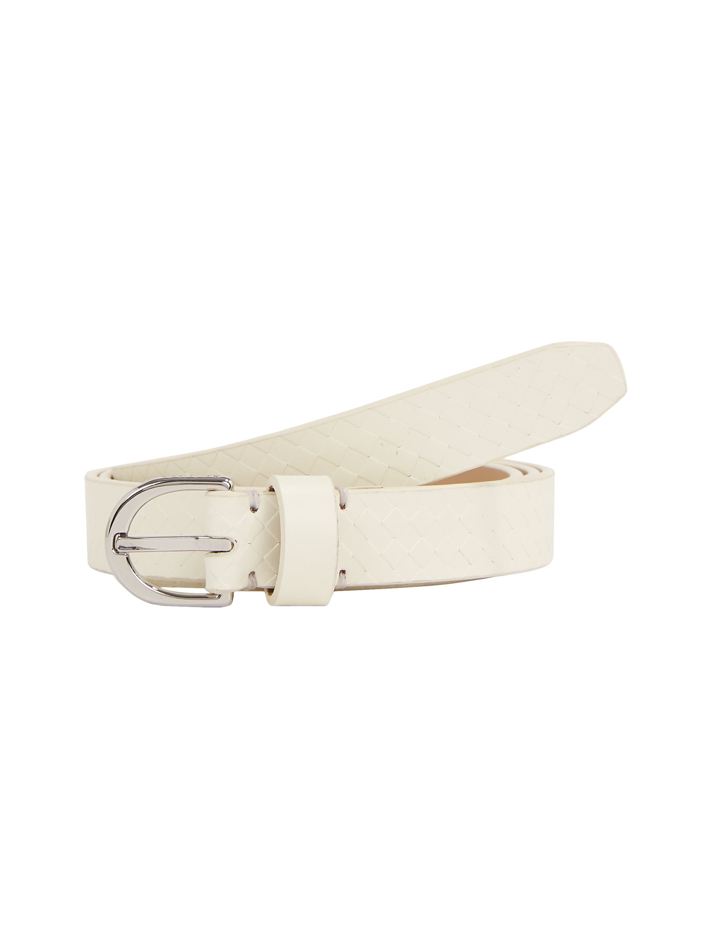 Calvin Klein Synthetische riem CALVIN MINI QUILT RND BUCKLE 2.0