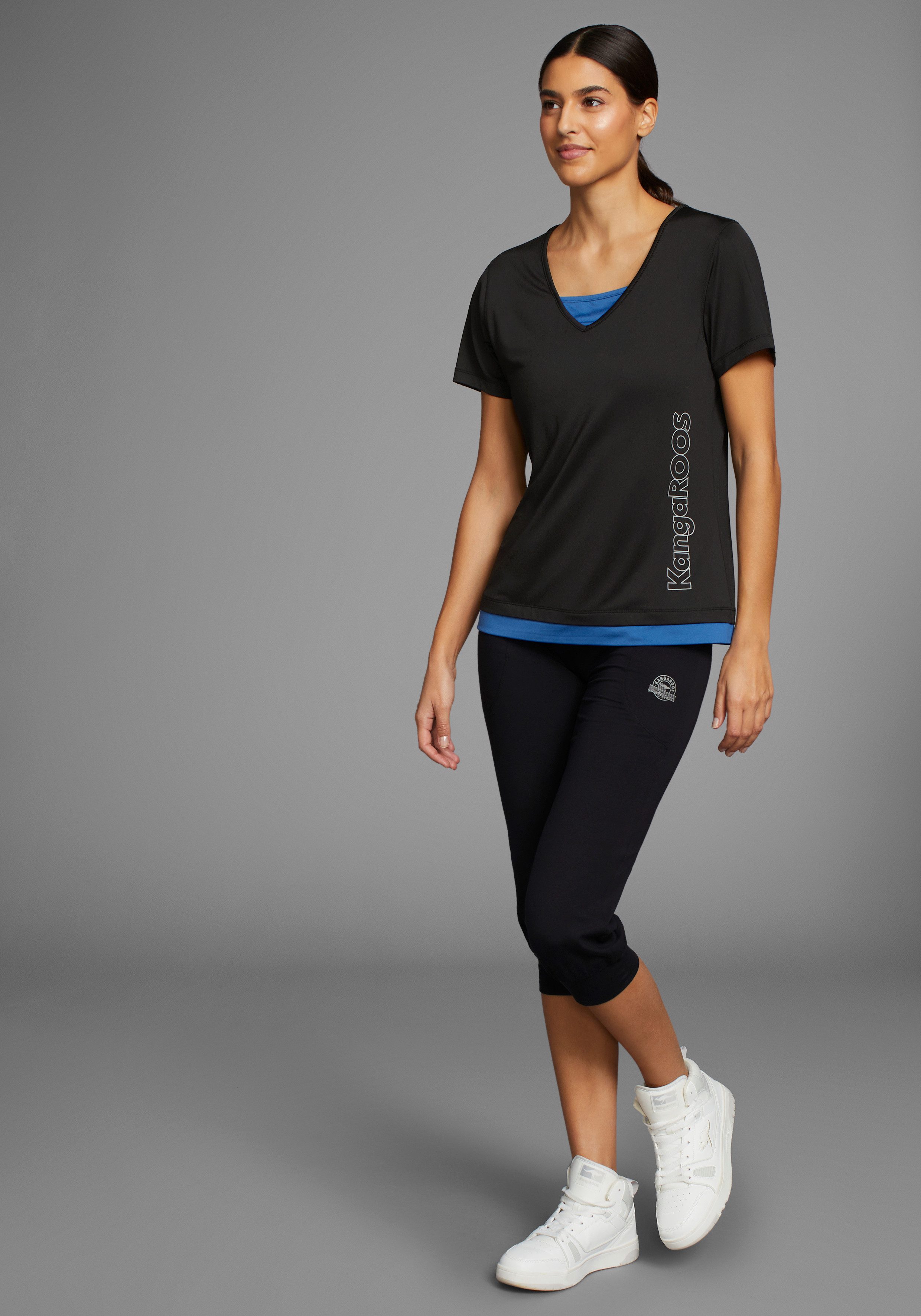 KangaROOS 2-in-1-shirt Functioneel shirt