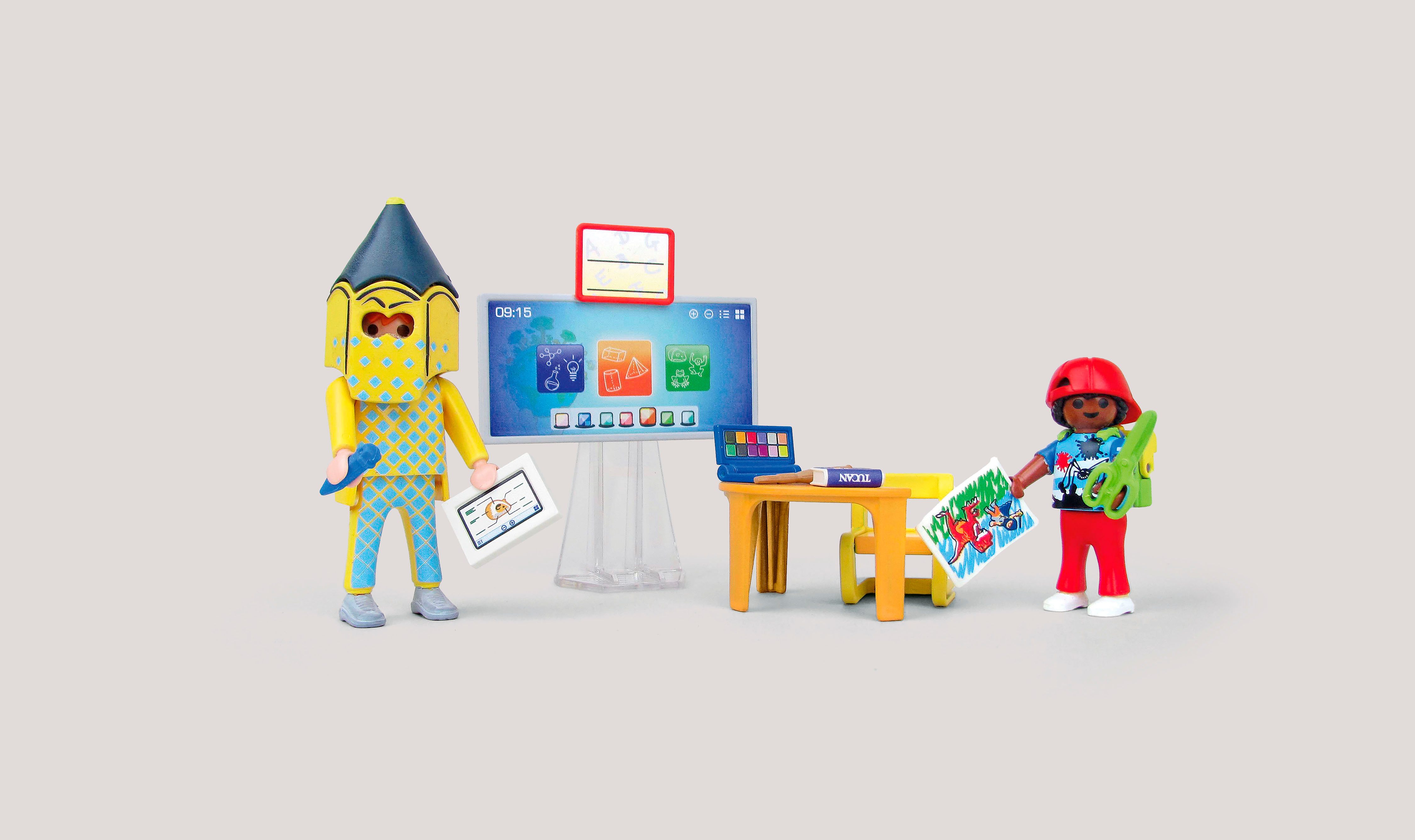 Playmobil® Constructie-speelset Erster Schultag (71965), Playmobil Gift Set (24-delig)