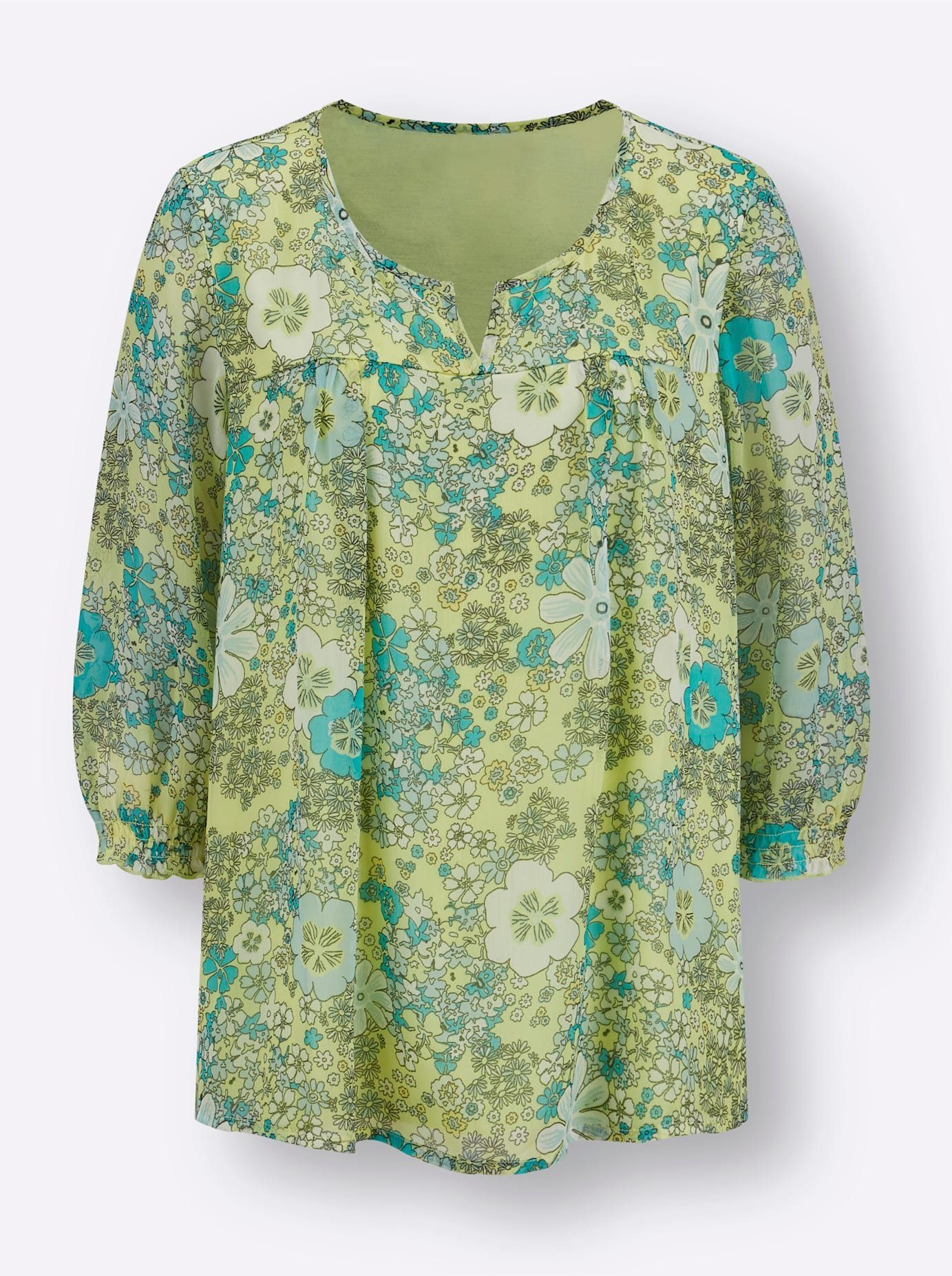 Classic Inspirationen Gedessineerde blouse