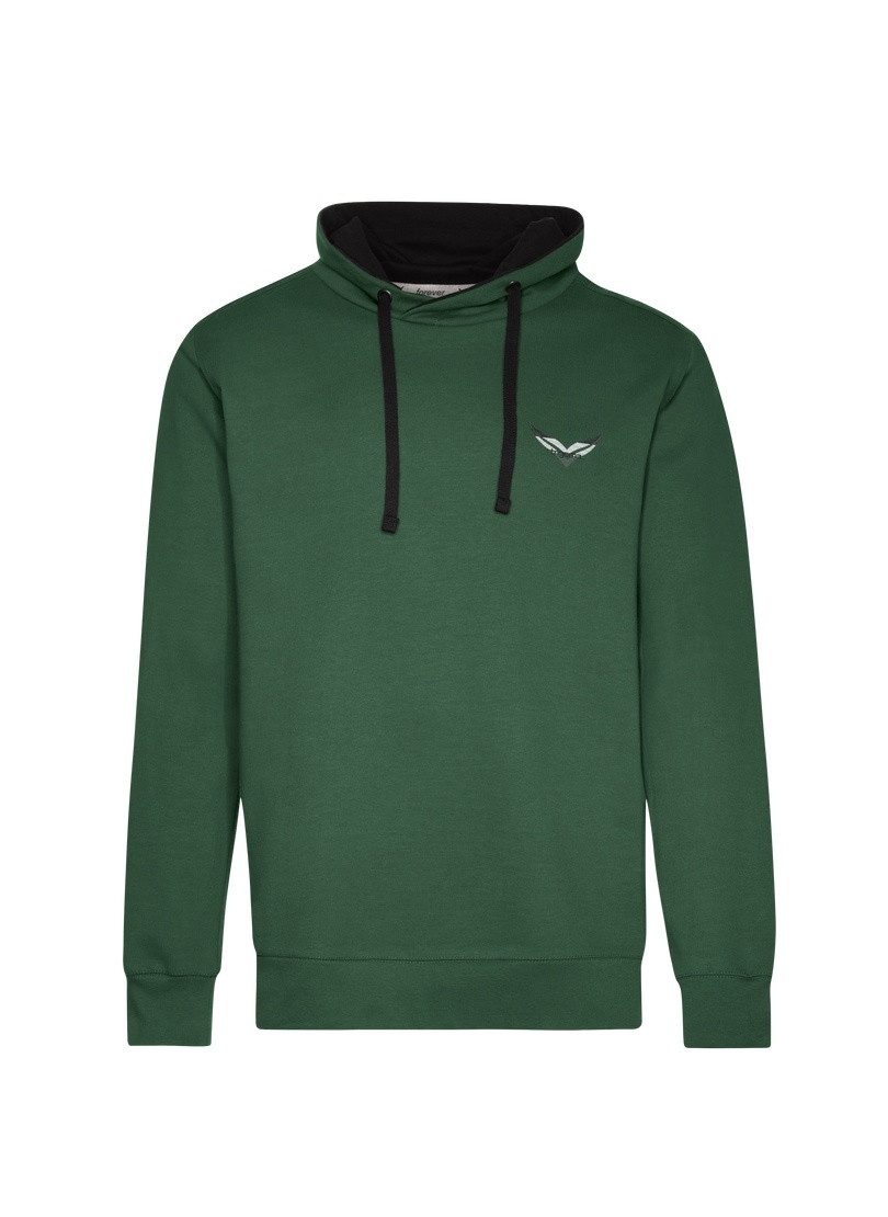 Trigema Sweatshirt TRIGEMA sweatshirt met contrasterende details