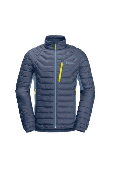 Jack Wolfskin Gewatteerde jas ROUTEBURN PRO INS JKT M winddicht zeer waterafstotend ademend