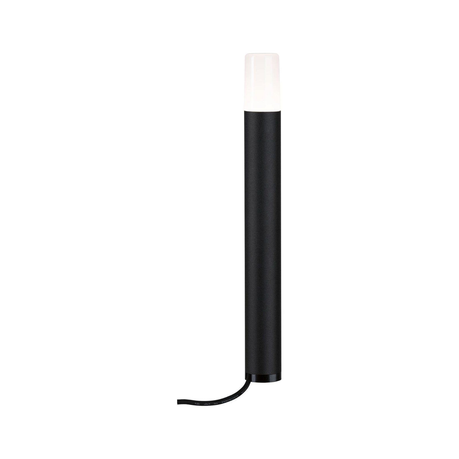 Paulmann Led-bolderlamp Flarea IP65 400mm 3000K 3,1W 280lm 230V Zwart Aluminium (1 stuk)