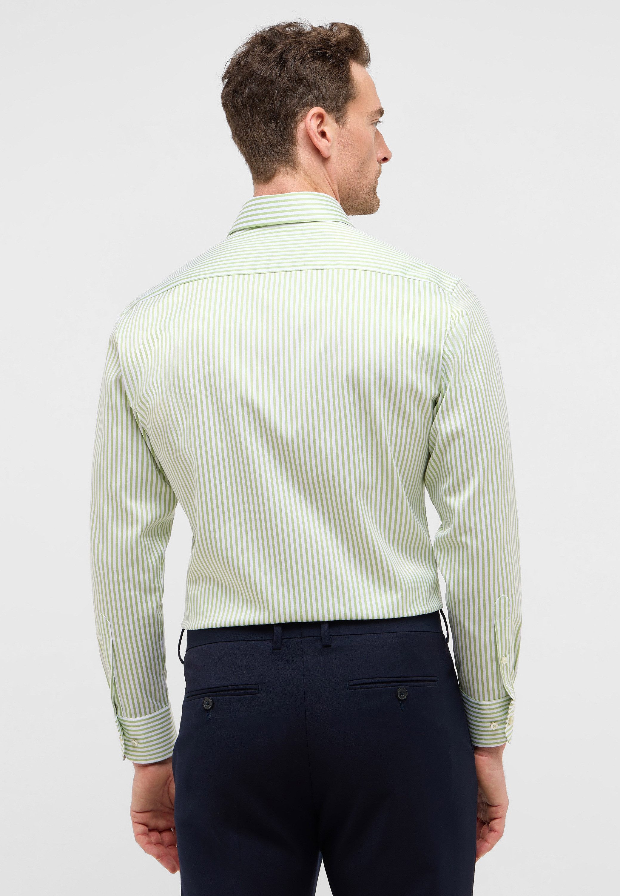 Eterna Overhemd met lange mouwen MODERN FIT NON IRON (strijkvrij)
