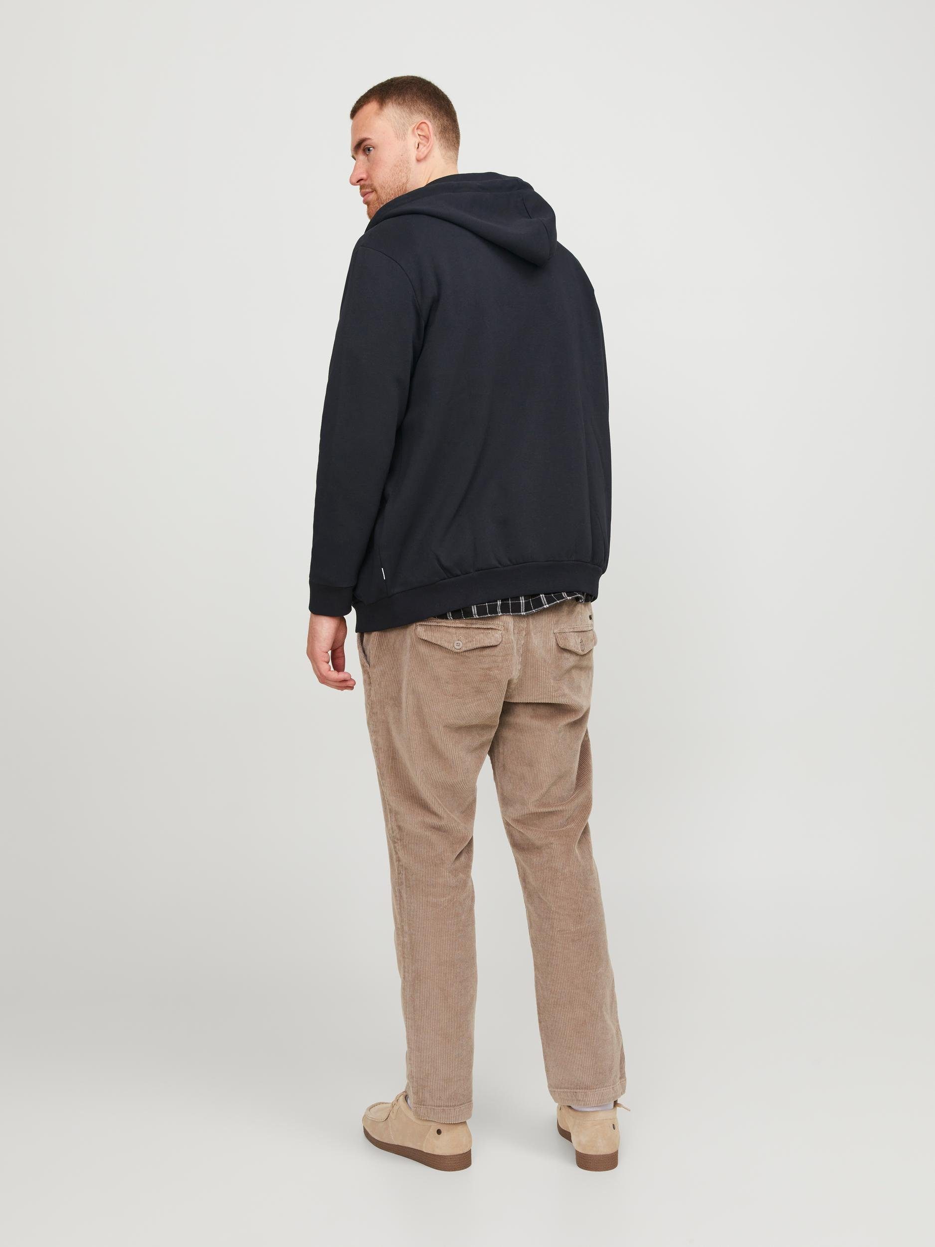 Jack & Jones PlusSize Capuchonsweatvest JJEBRADLEY SWEAT ZIP HOOD NOOS PLS
