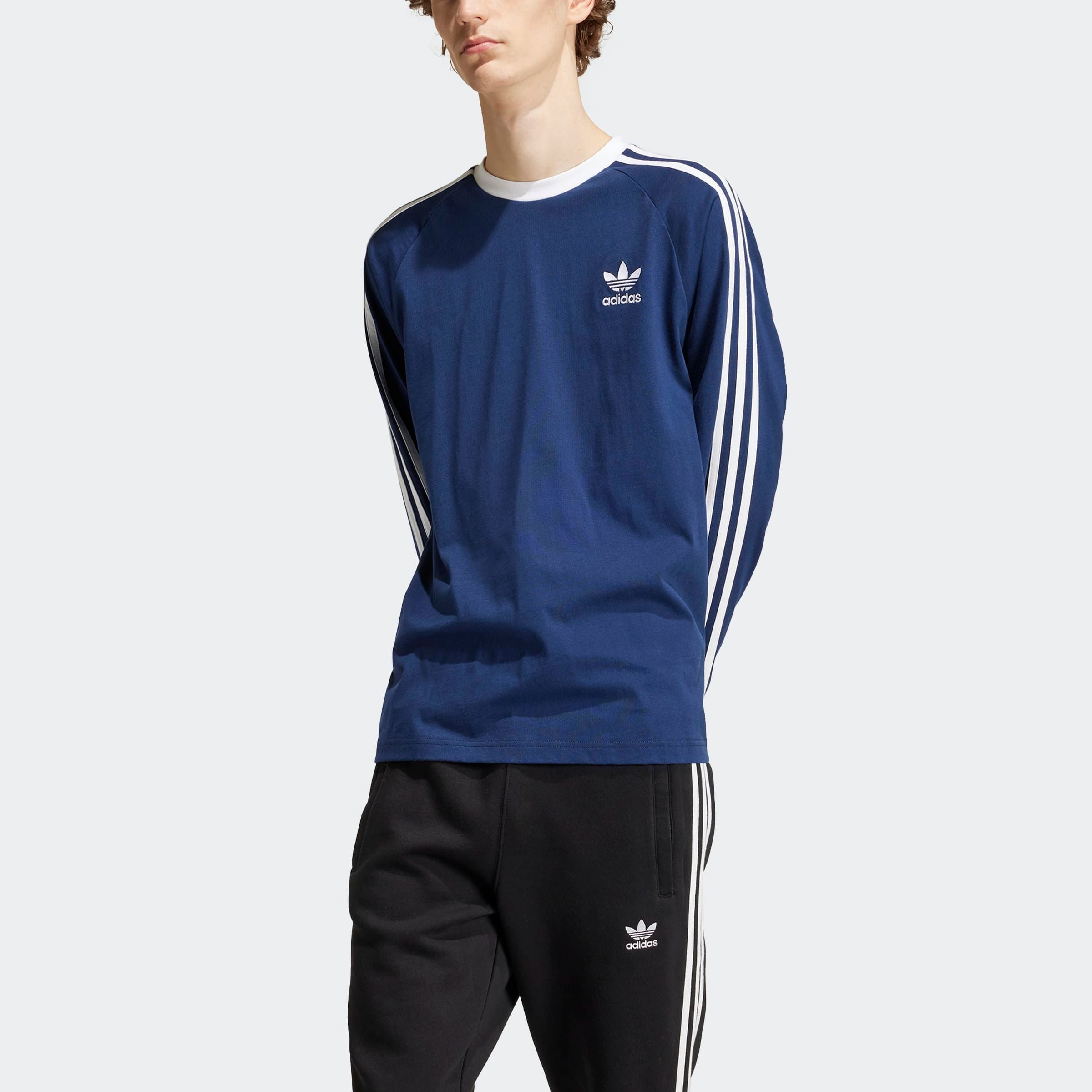 adidas Originals Shirt met lange mouwen 3-STRIPES LS T (1-delig)