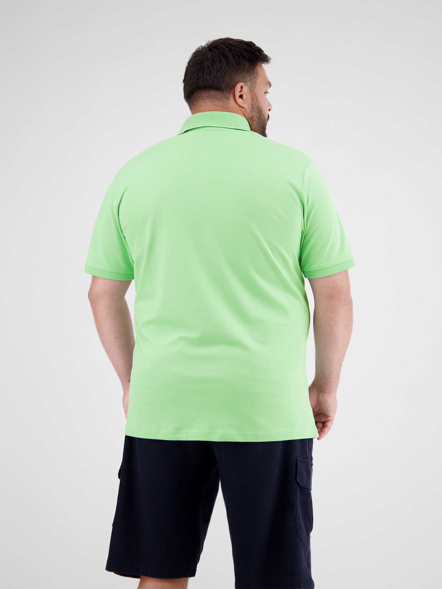 Lerros Poloshirt LERROS poloshirt in grote maten, comfortabel en sportief