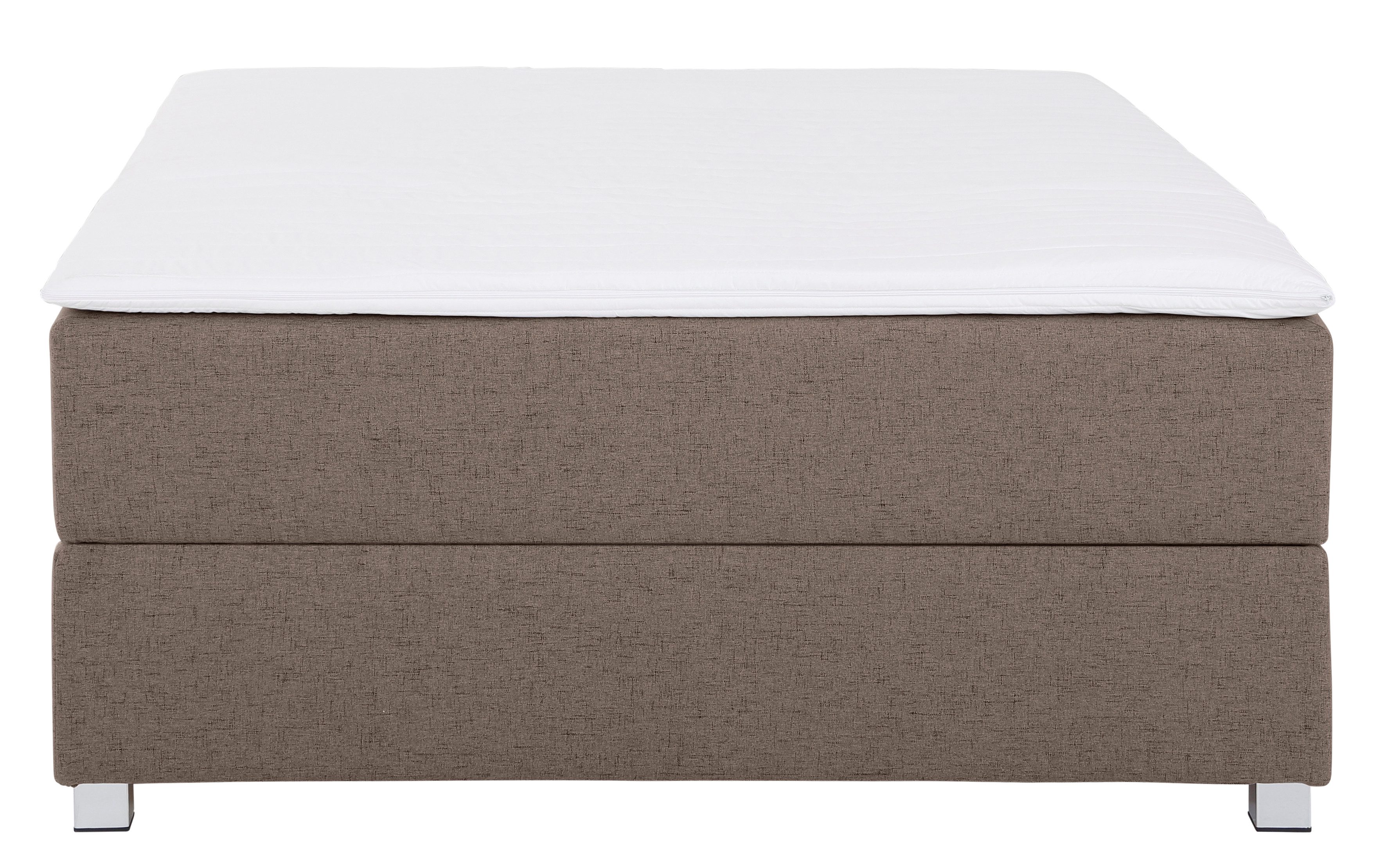 INOSIGN Boxspring Alexis zonder hoofdbord - ideaal voor ruimtes met schuine plafonds, in 4 breedten