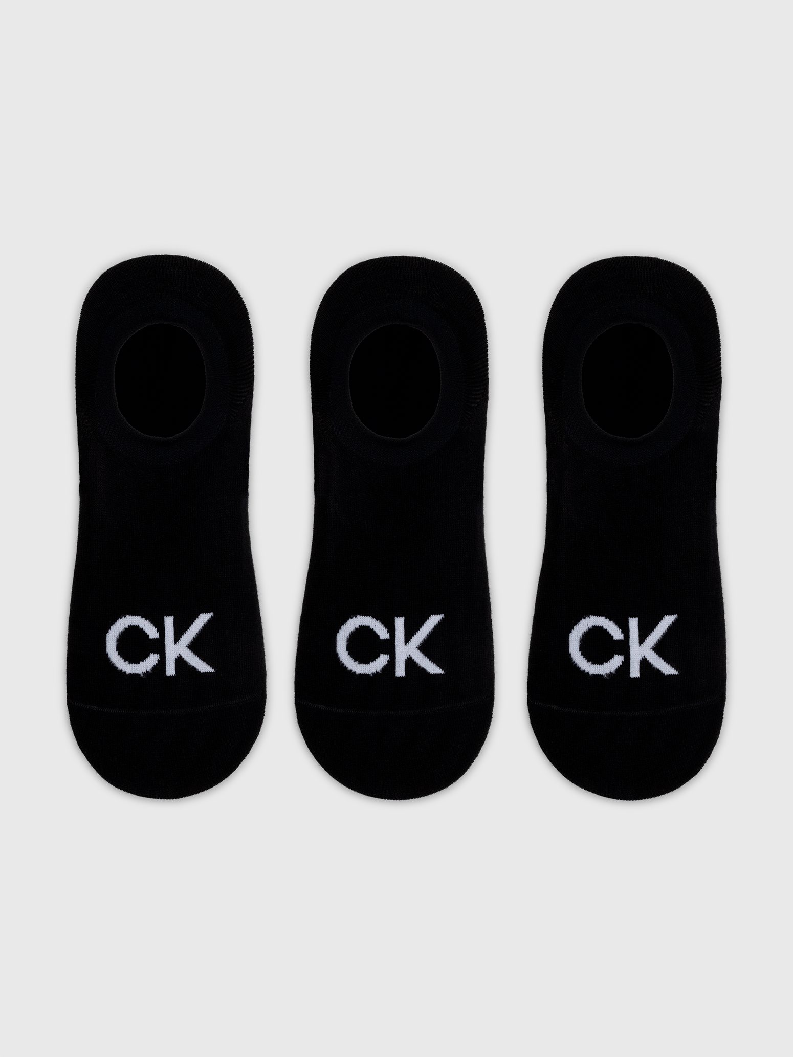 Calvin Klein Jeans Enkelsokken CK MEN FOOTIE HIGH CUT 3P LOGO (3 paar)