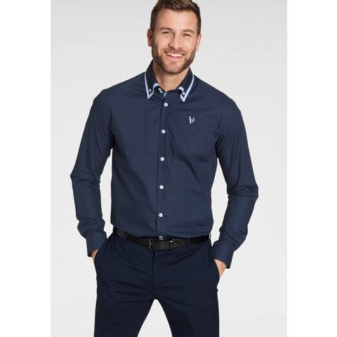 NU 20% KORTING: Bruno Banani Businessoverhemd Button-downkraag, het perfecte overhemd voor vele gele