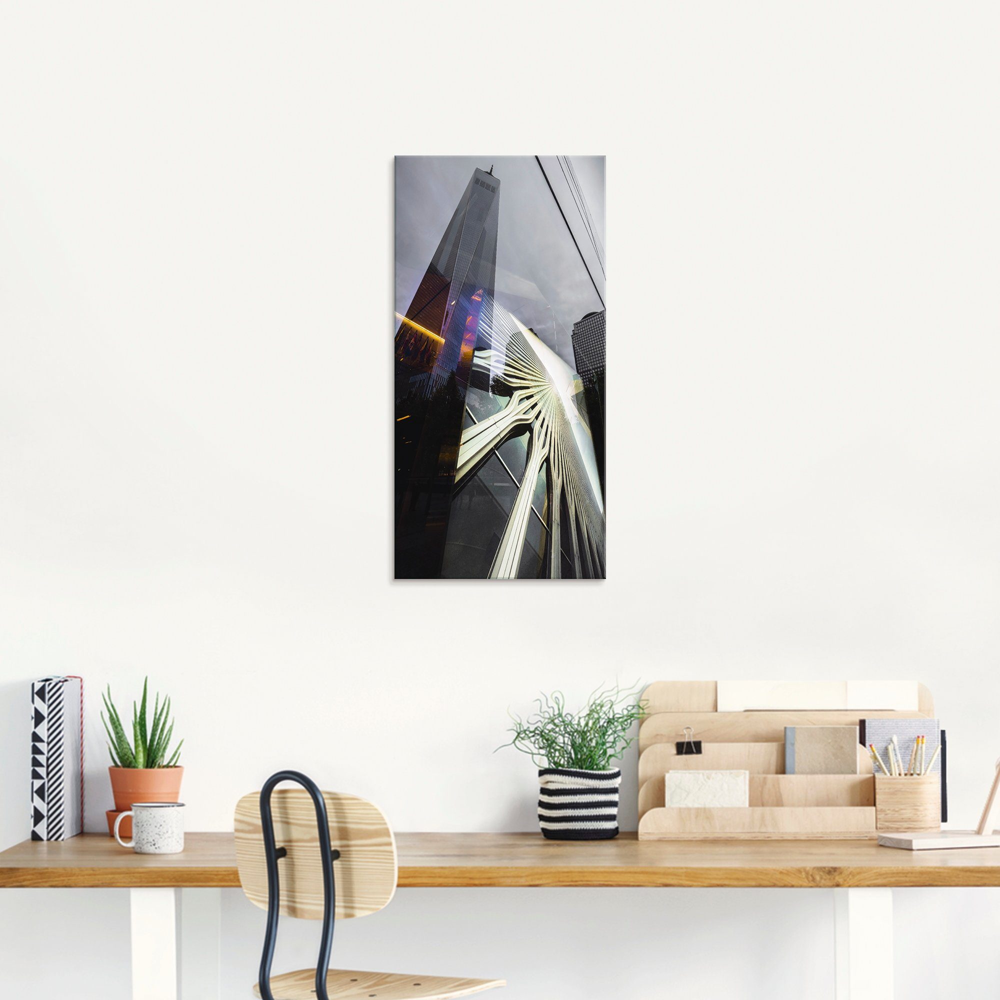 Artland Print op glas One World Trade Center