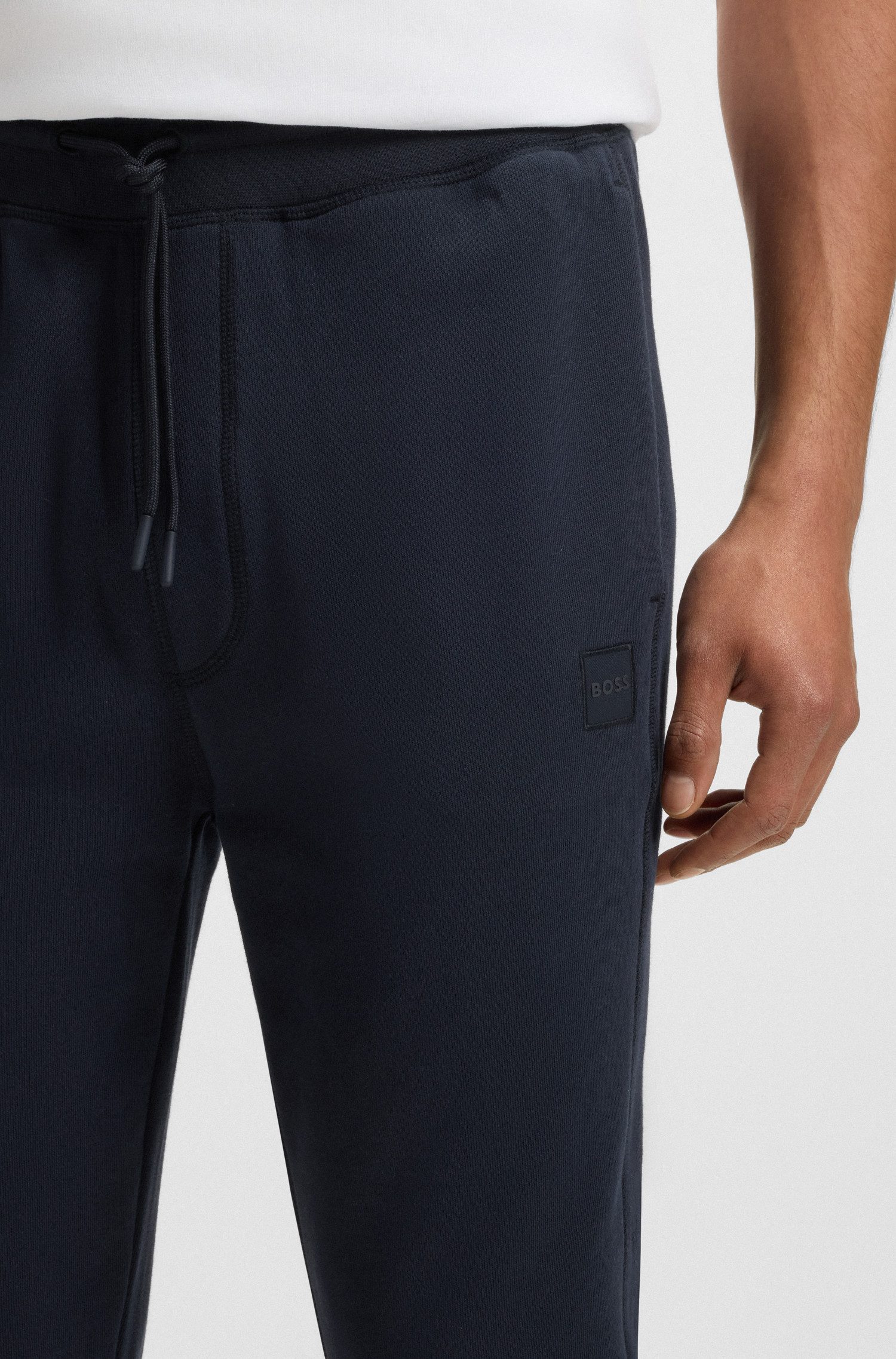 Boss Orange Sweatbroek Sestart met harmonieus logo