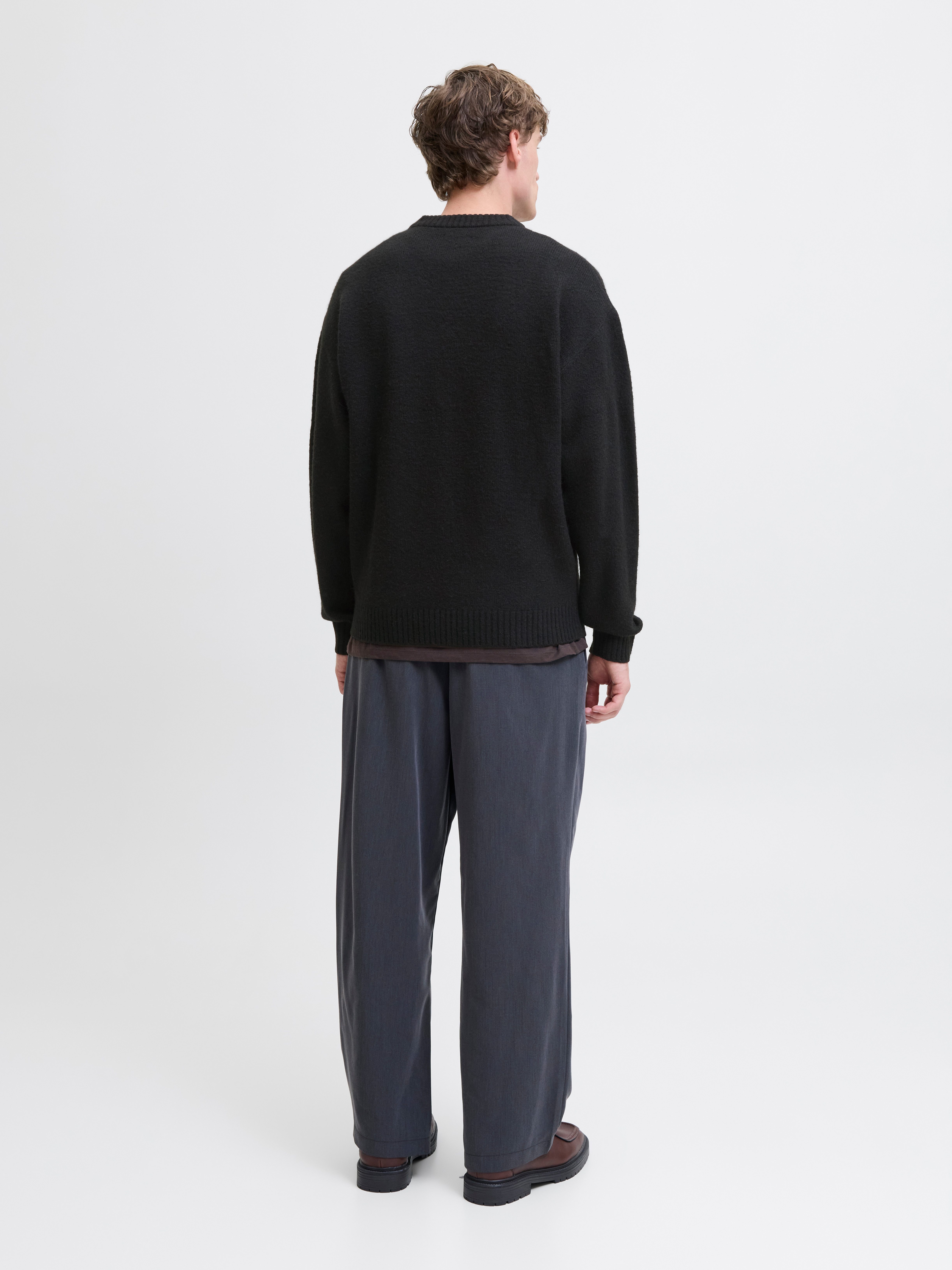 Jack & Jones Gebreide trui JJESOHO OLLIE KNIT CREW NECK SN
