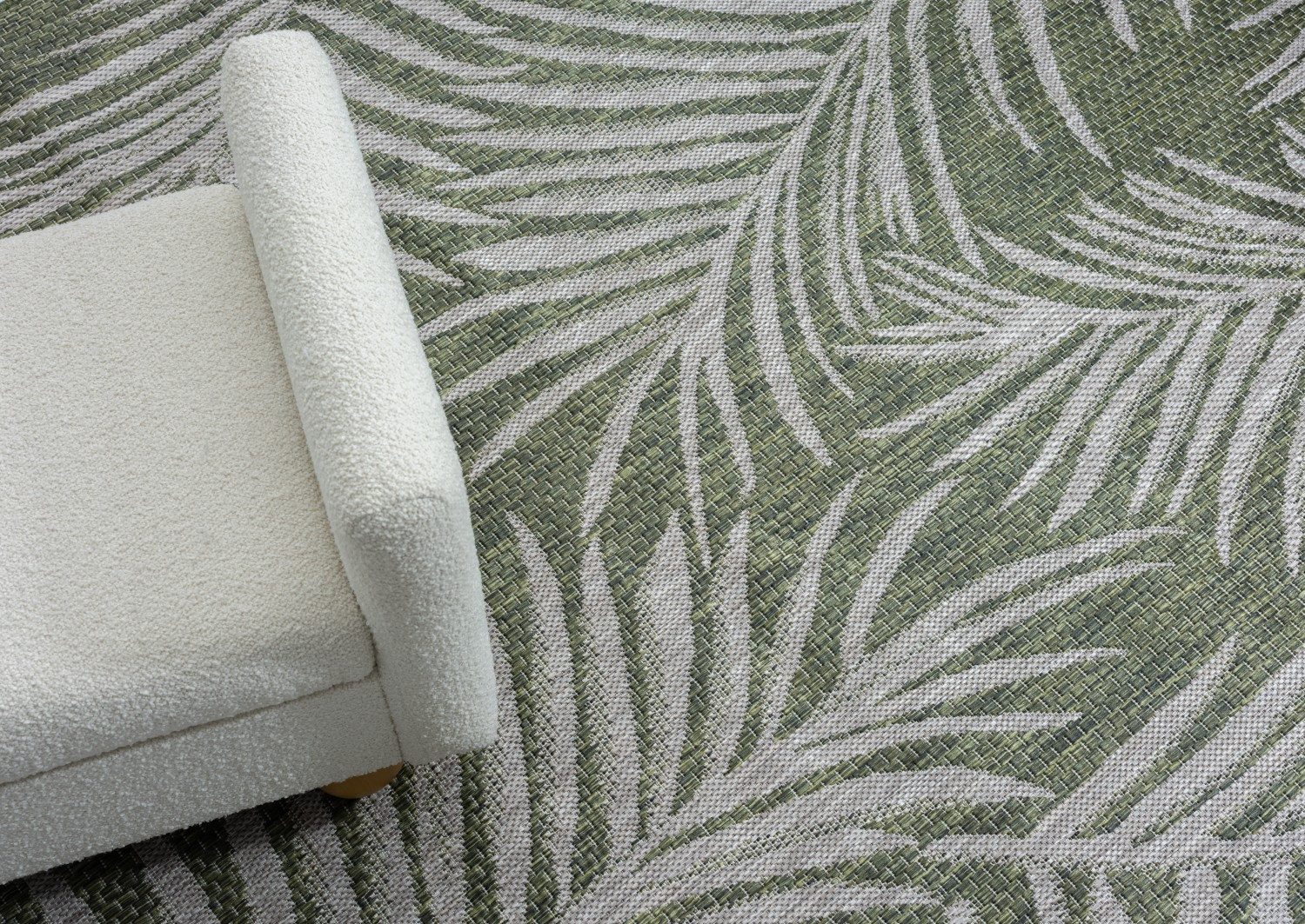 Myflair Möbel & Accessoires Vloerkleed Autumn Omkeerbaar tapijt, bladerenmotief, geschikt voor buiten, balkon, terras