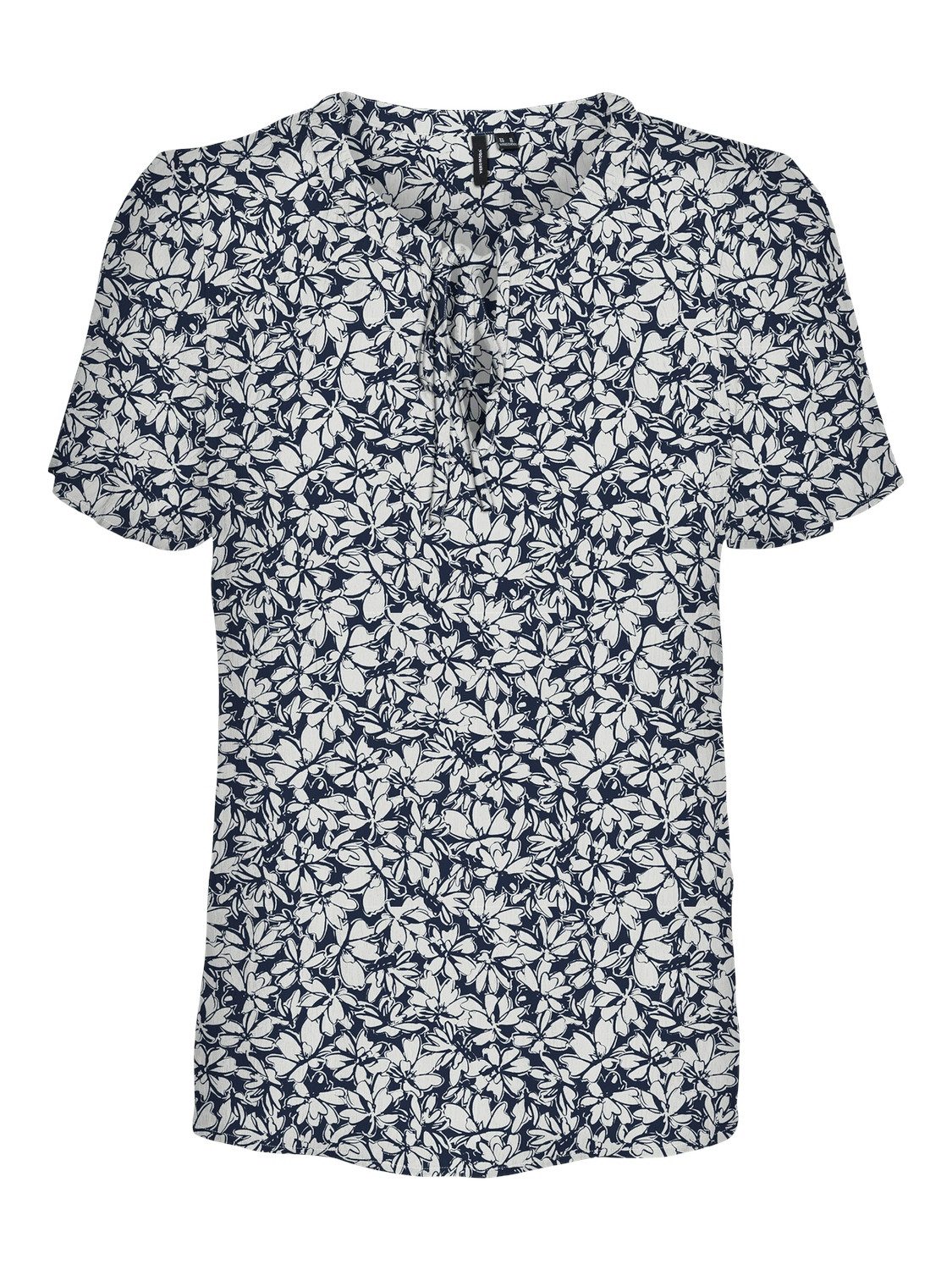 Vero Moda Shirt VMMENNY STRING SS TOP WVN GA