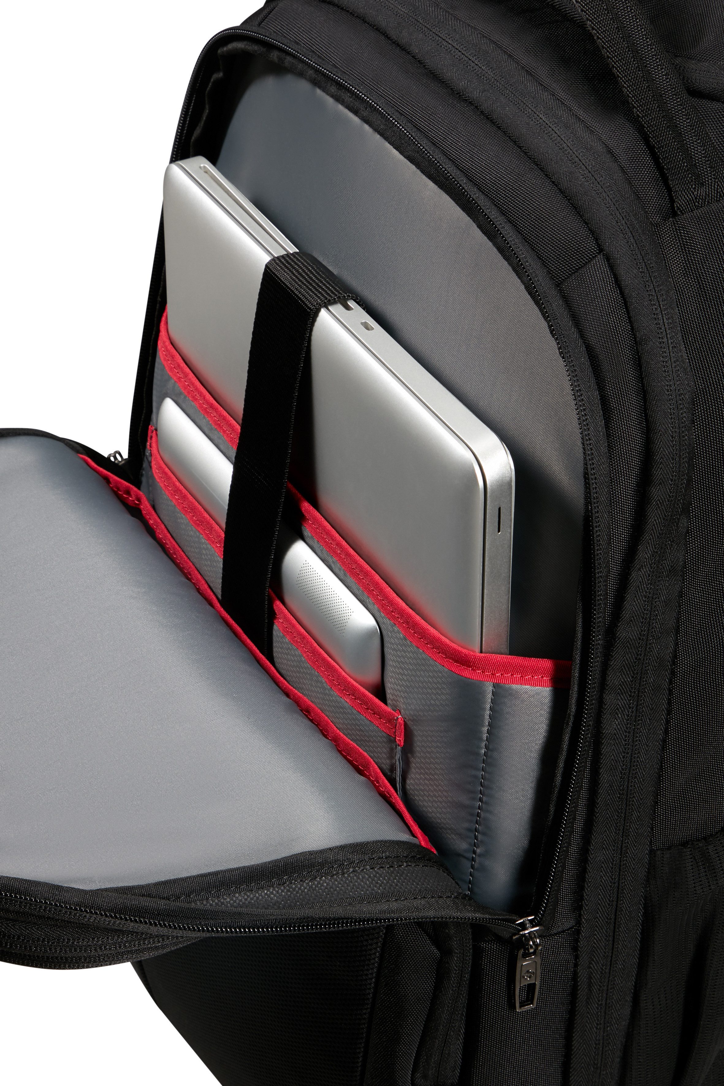 Samsonite Laptoprugzak GUARDIT 3.0 met trolleyfunctie 2,2 liter, rechthoekig, vers afdichtingsmateriaal, antislip stapelranden